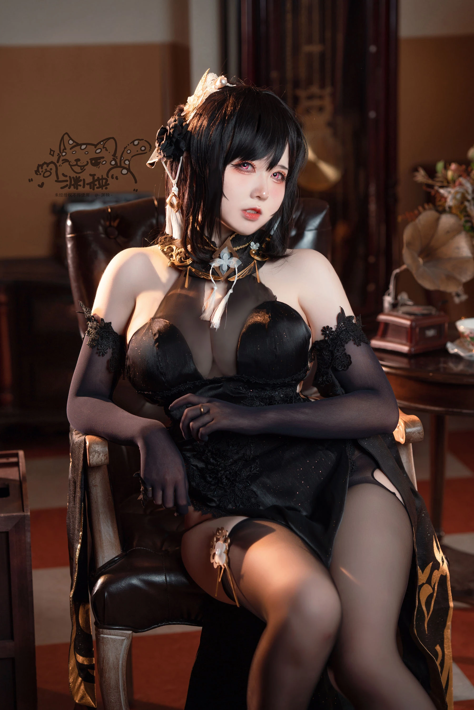 -渊秧- – 镇海旗袍插图1