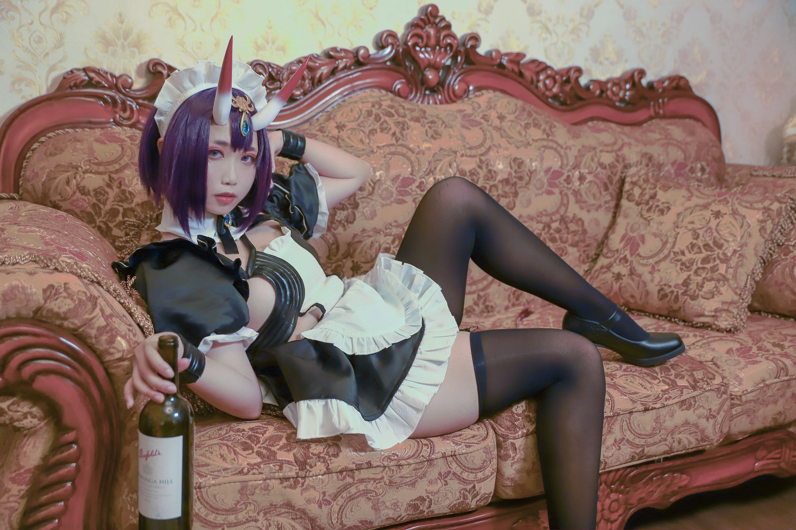 动漫博主贞子蜜桃oo – 酒吞童子 女仆插图5