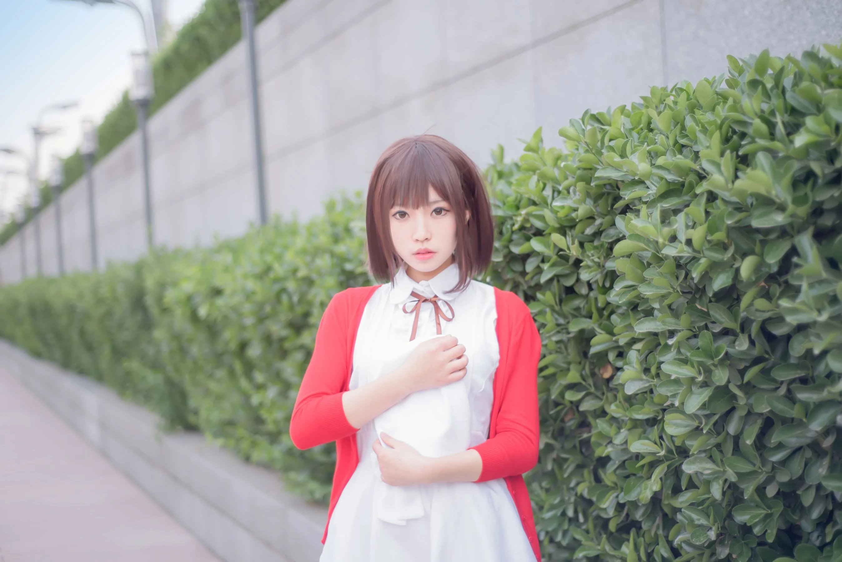 萌妹白易子教主 – 加藤惠插图3