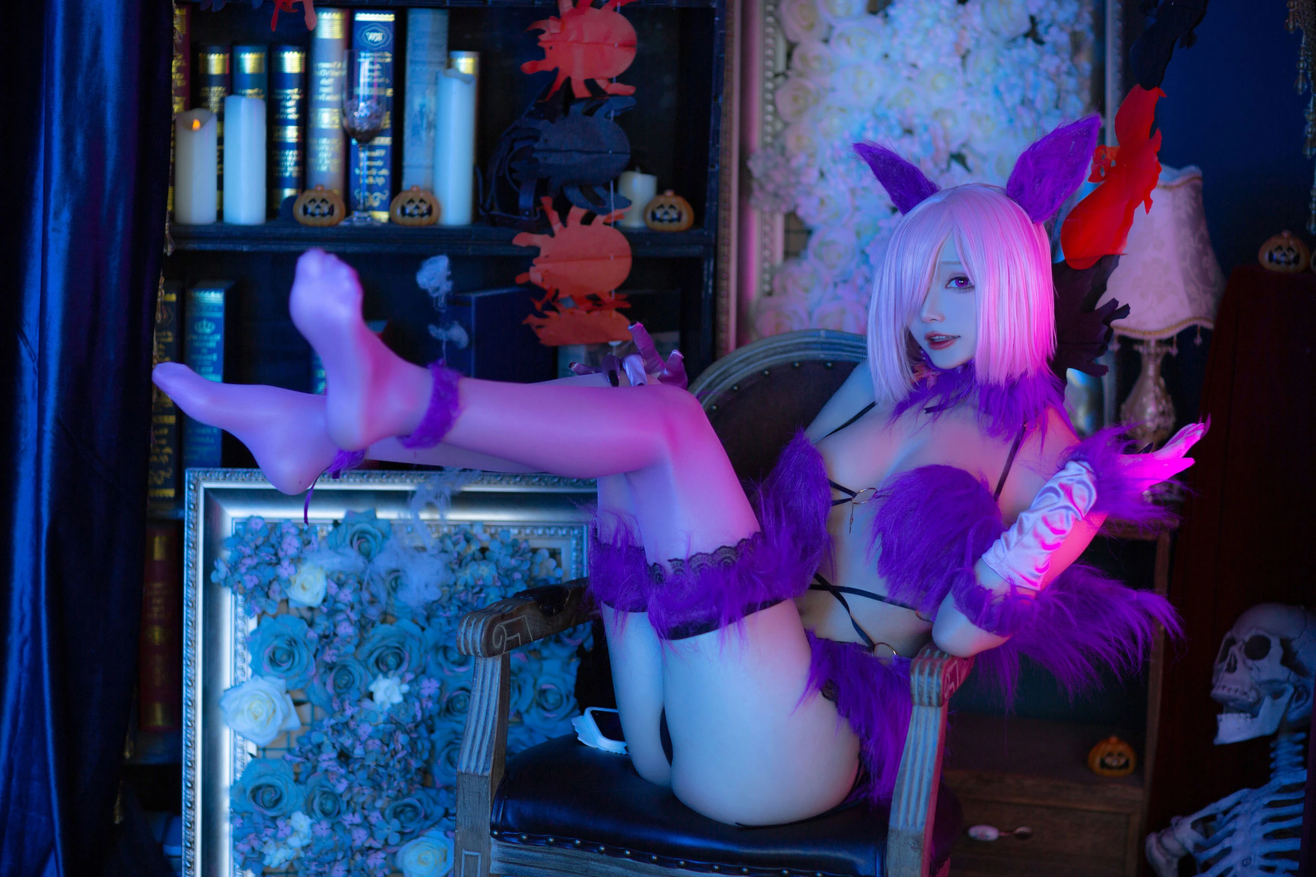 起司块wii – 万圣节玛修插图1