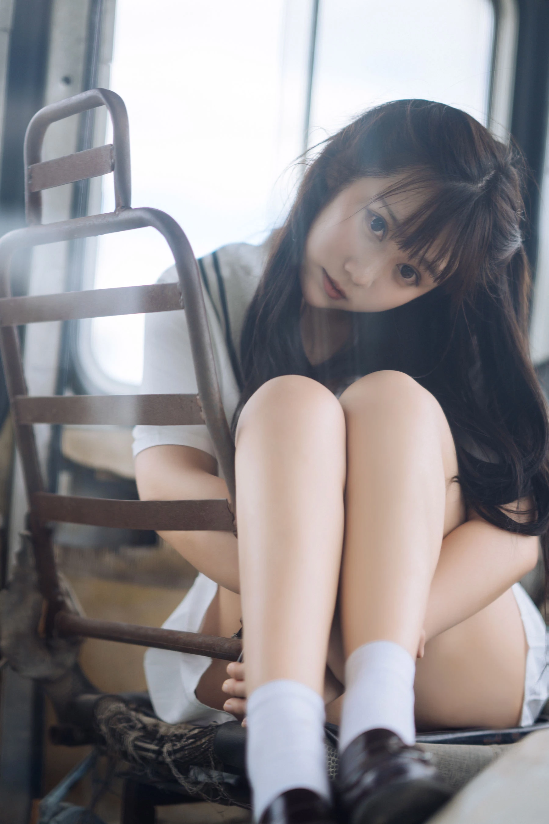 微博福利姬镜酱 – 静夏之JK少女插图6