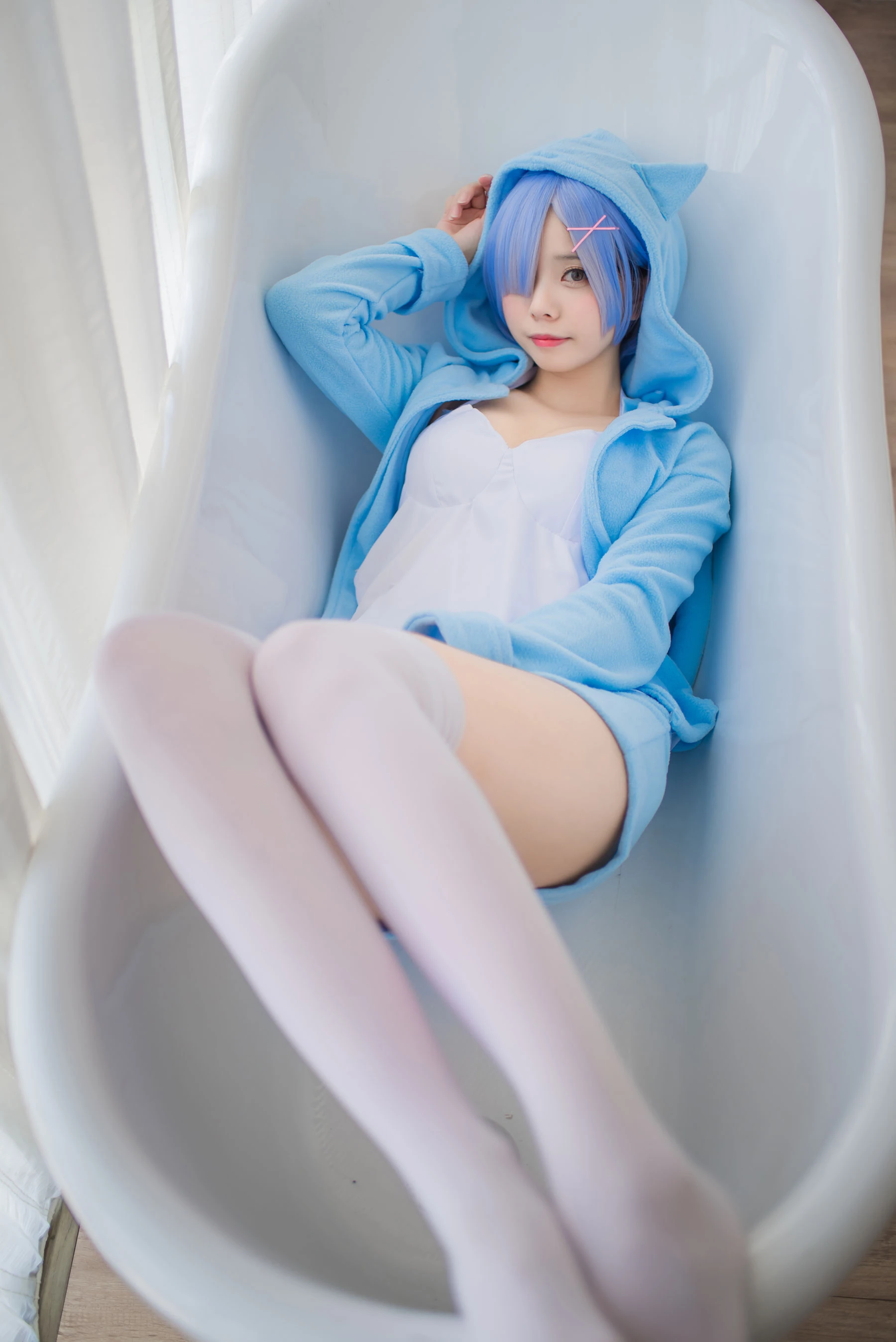 萌系小野妹子w 蕾姆 蓝色精灵插图5