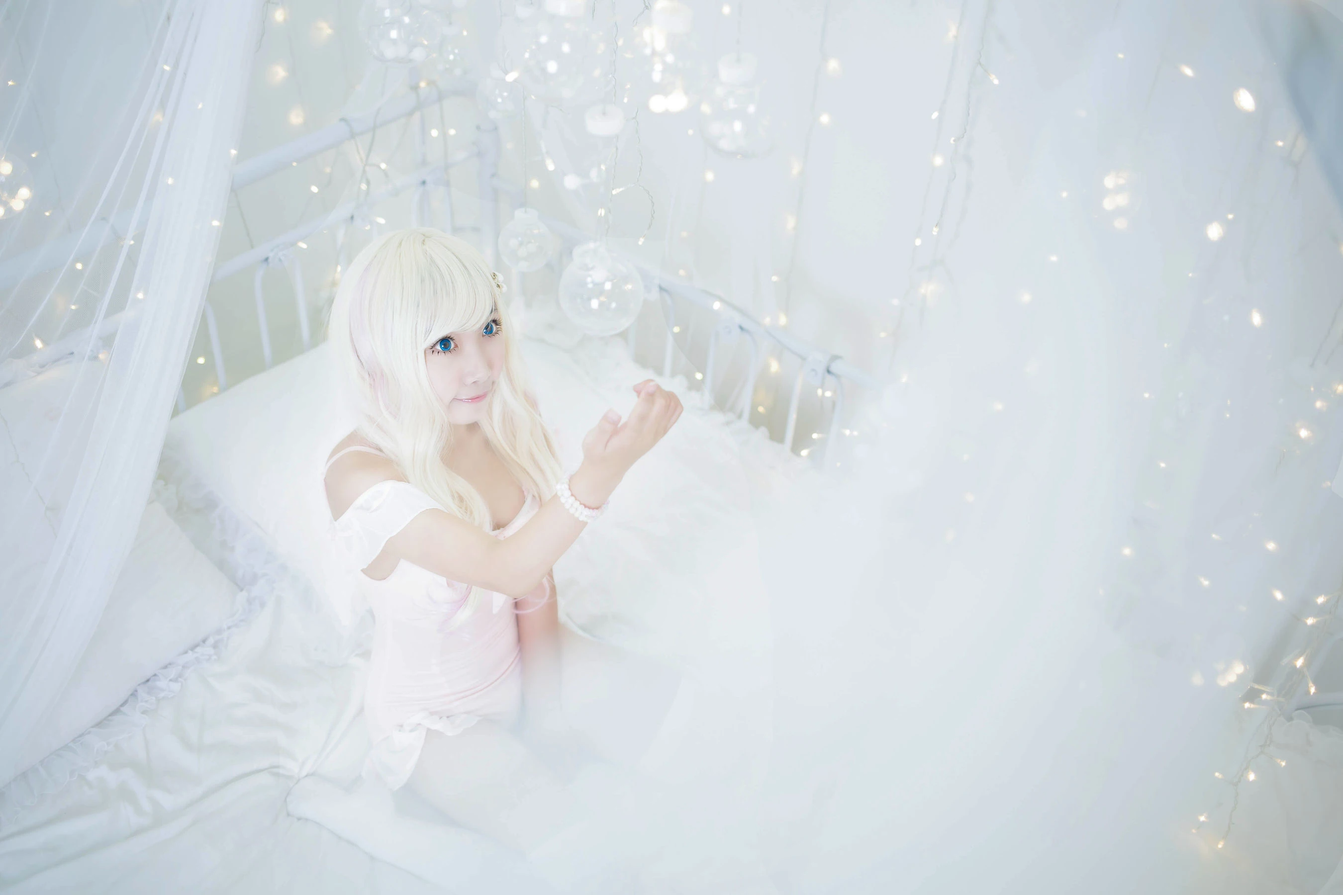 萝莉蜜嘟喵 粉色泳衣插图4