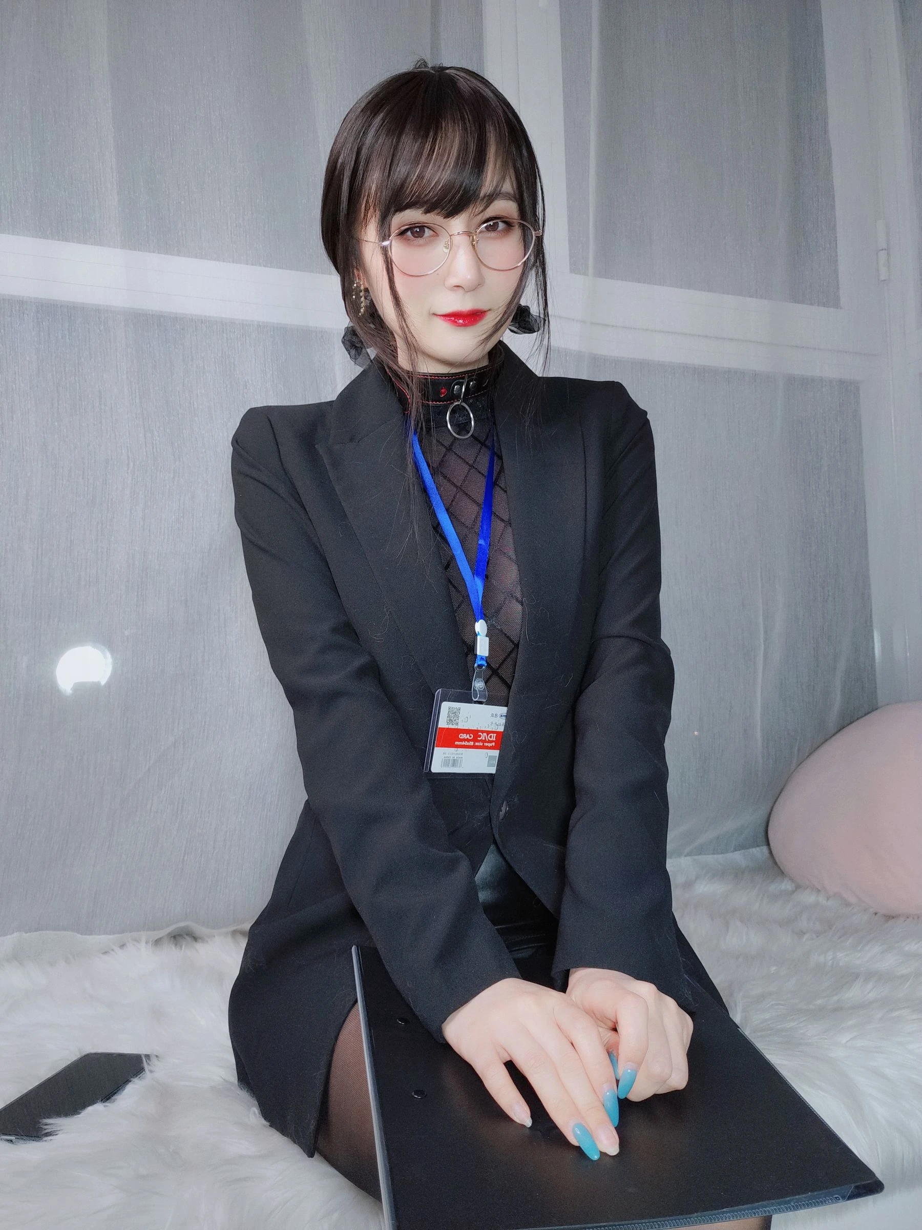 Coser小姐姐白银 – 黑丝情趣插图5