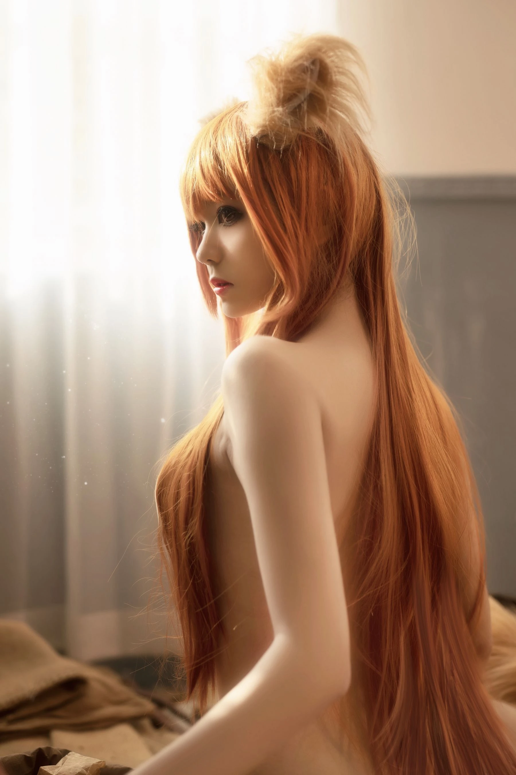 动漫博主南桃Momoko 赫萝裸体插图2