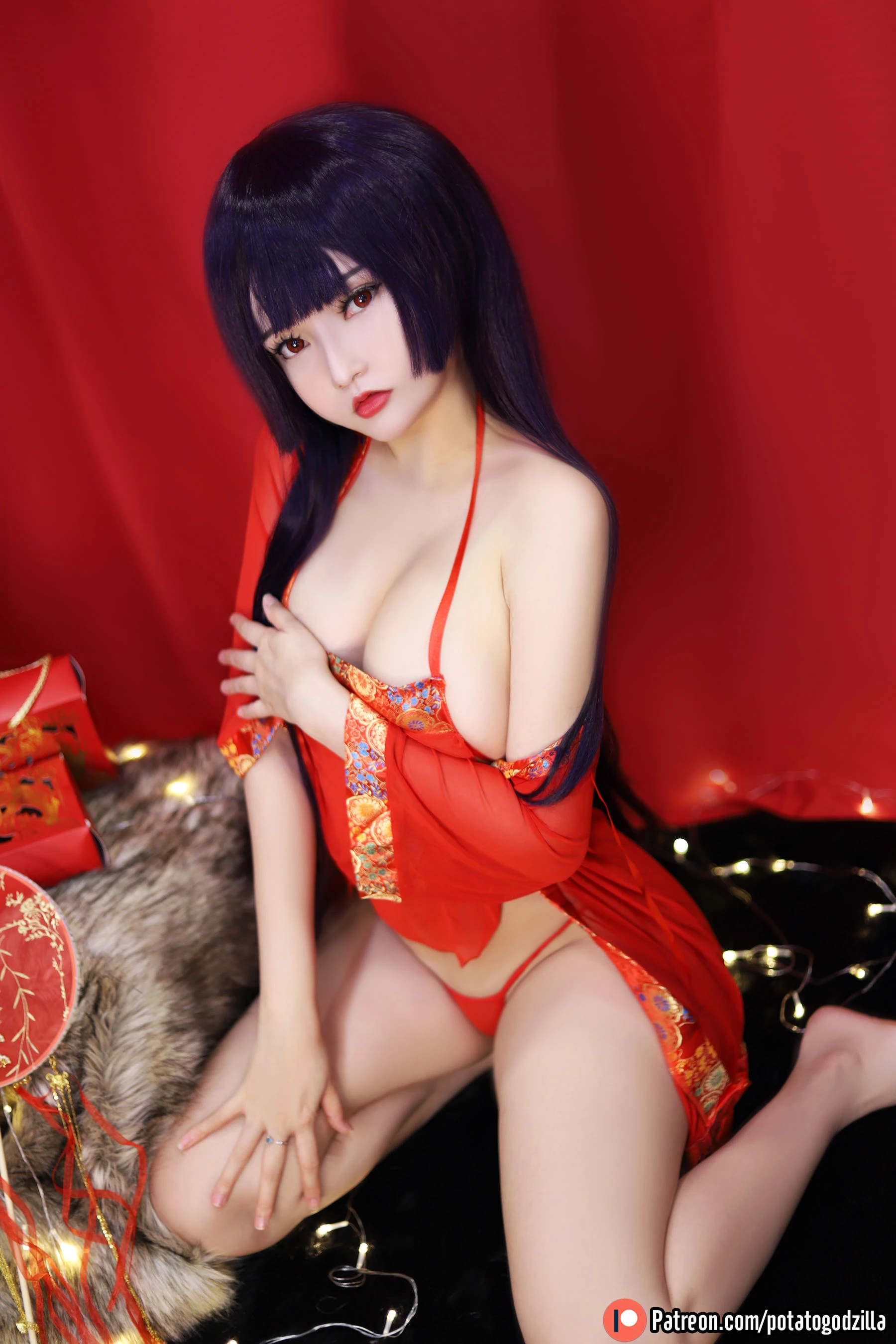 Coser小姐姐Potato Godzilla – Happy Mid Autumn 2020插图1