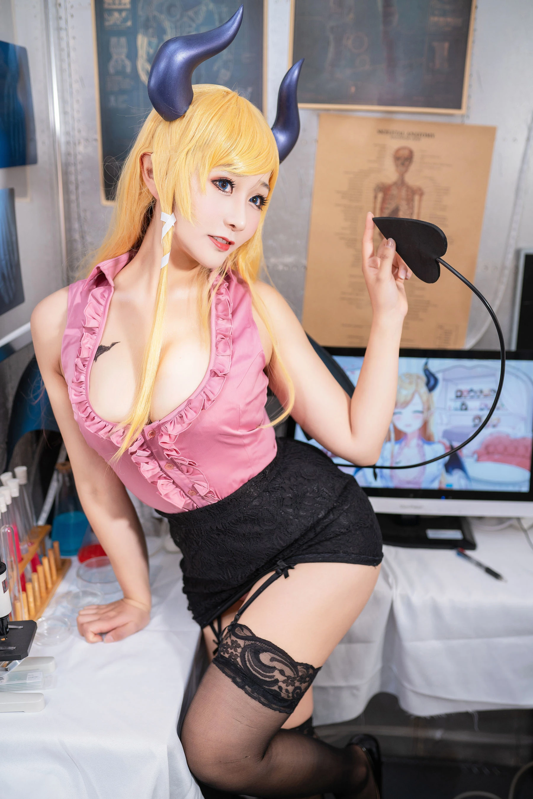 性感Coser三刀刀Miido 巧可老师插图4