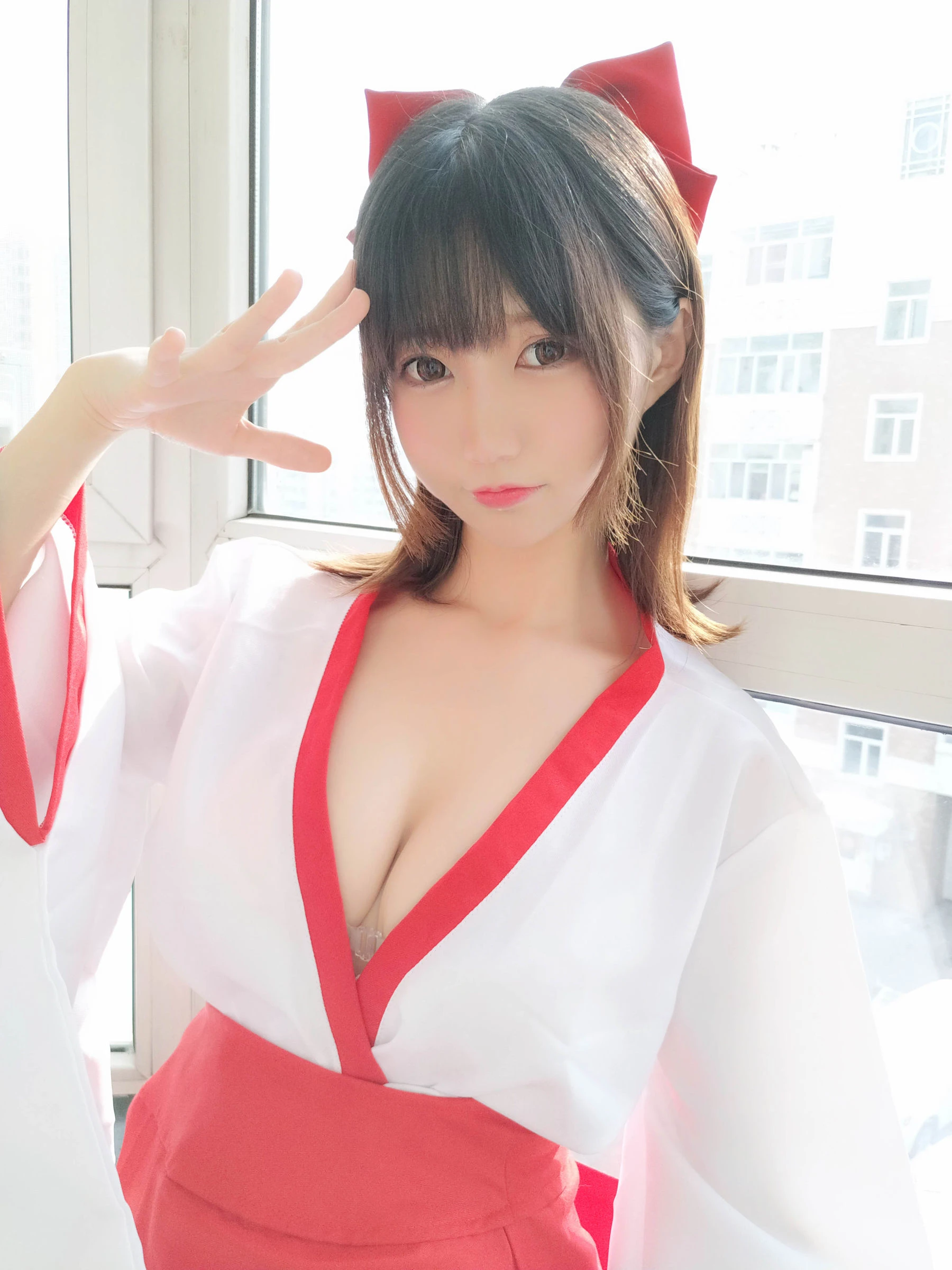 NAGISA魔物喵[fantia] かわいい巫女さん!!(′?｀)?插图3