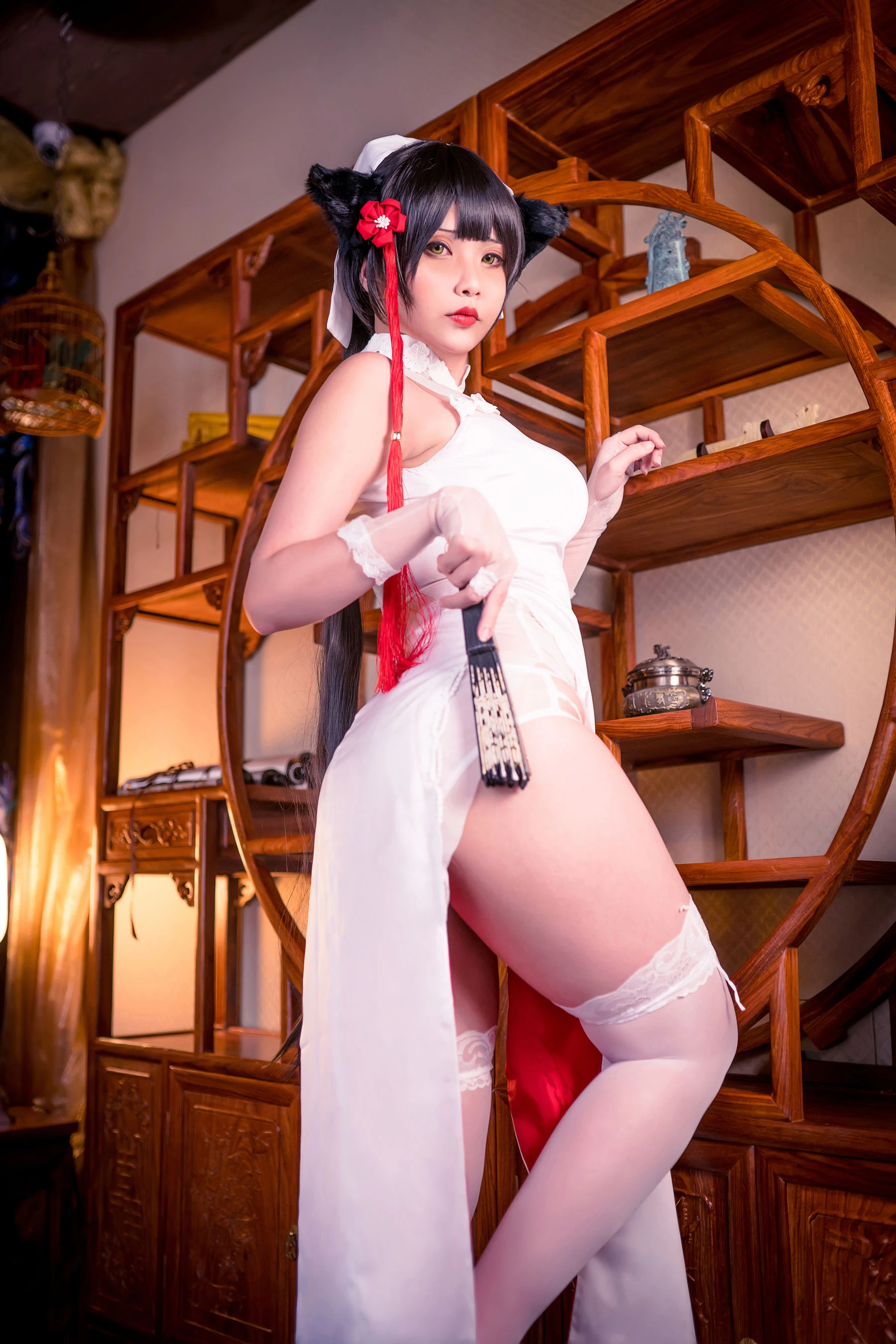 越裔正妹Hana bunny – Azurlane Takao插图1