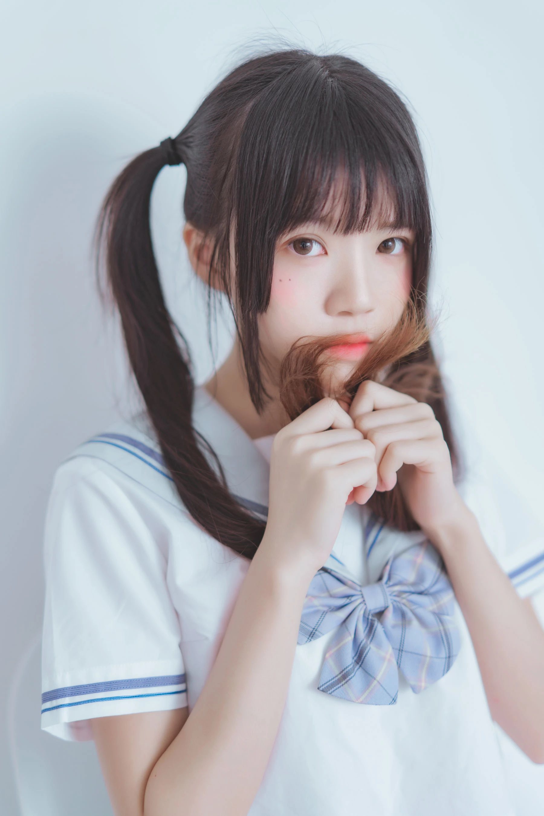 桜桃喵 – 校服黑丝插图5