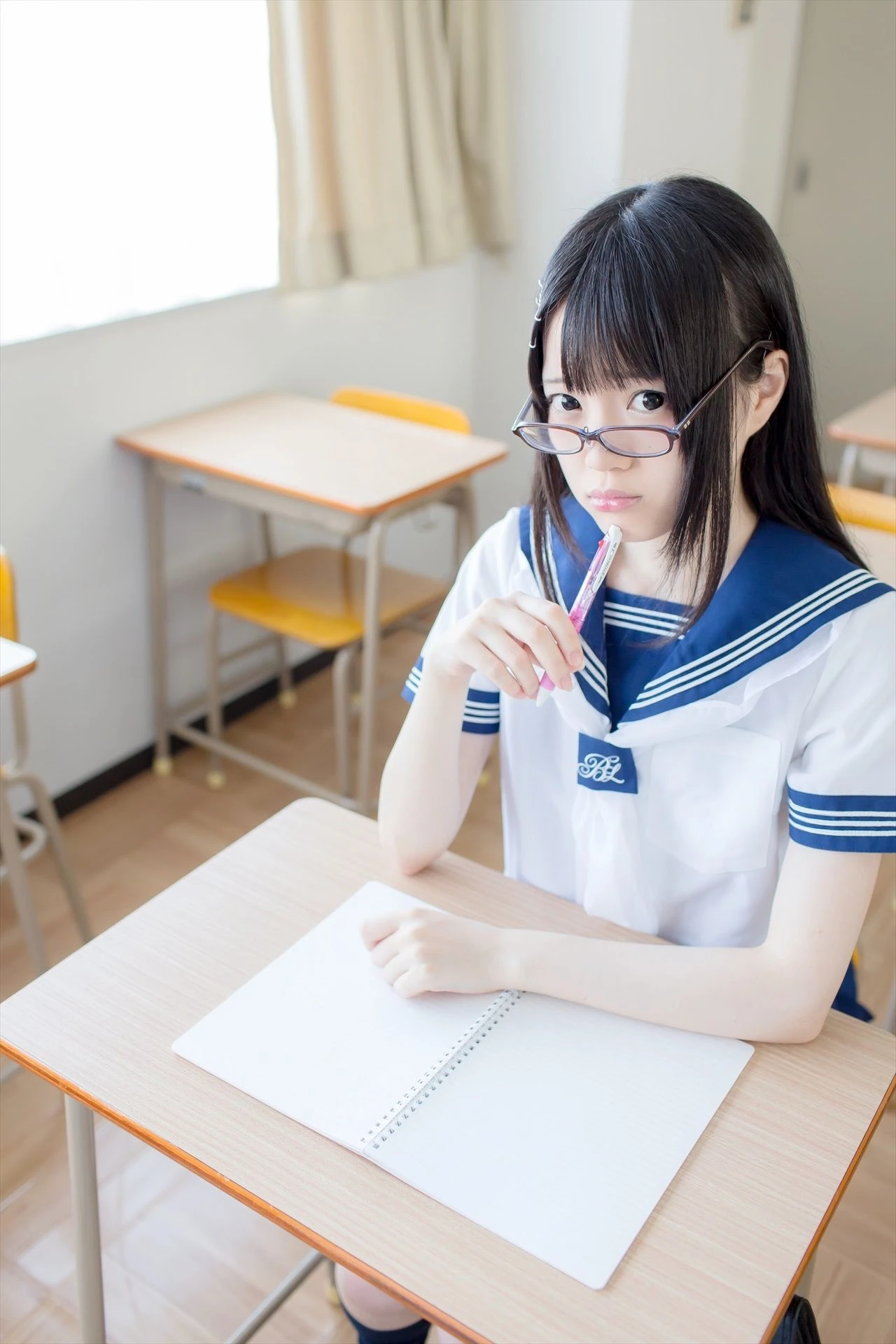 [まきろん。]君夏 – 君と僕の夏休み 紺スク插图2