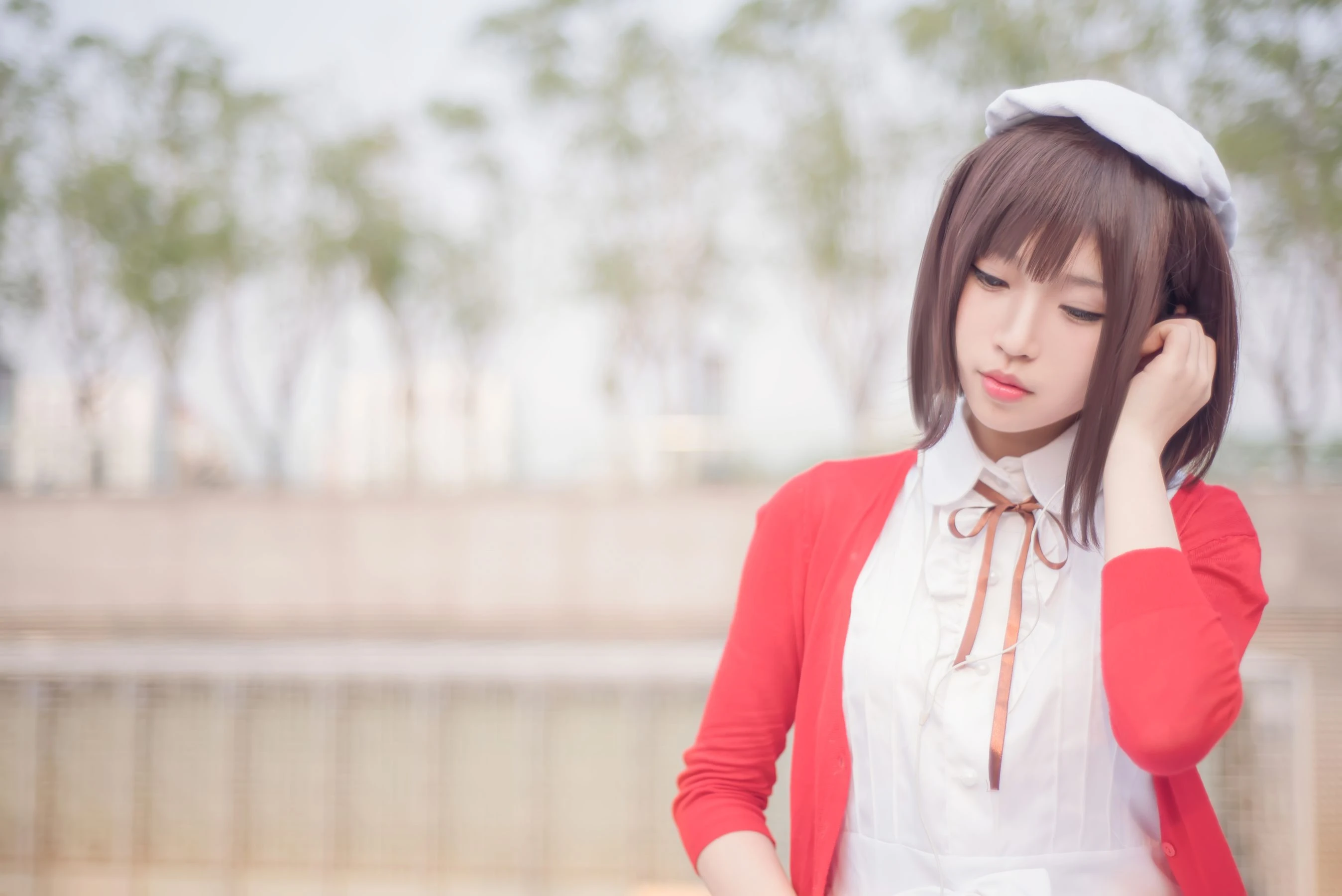 萌妹白易子教主 – 加藤惠插图5