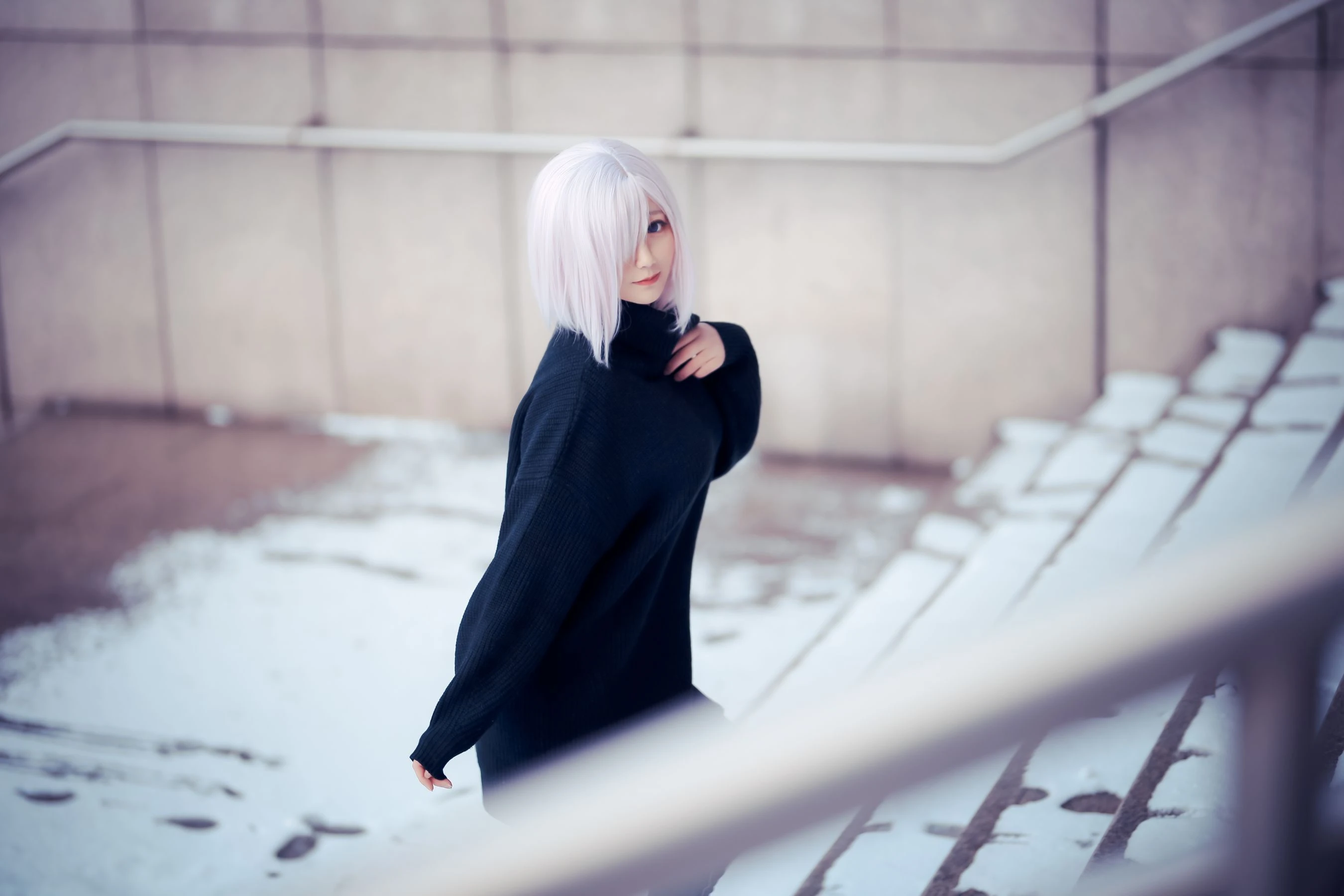 动漫博主弦音sic – 玛修 C93同人毛衣插图5