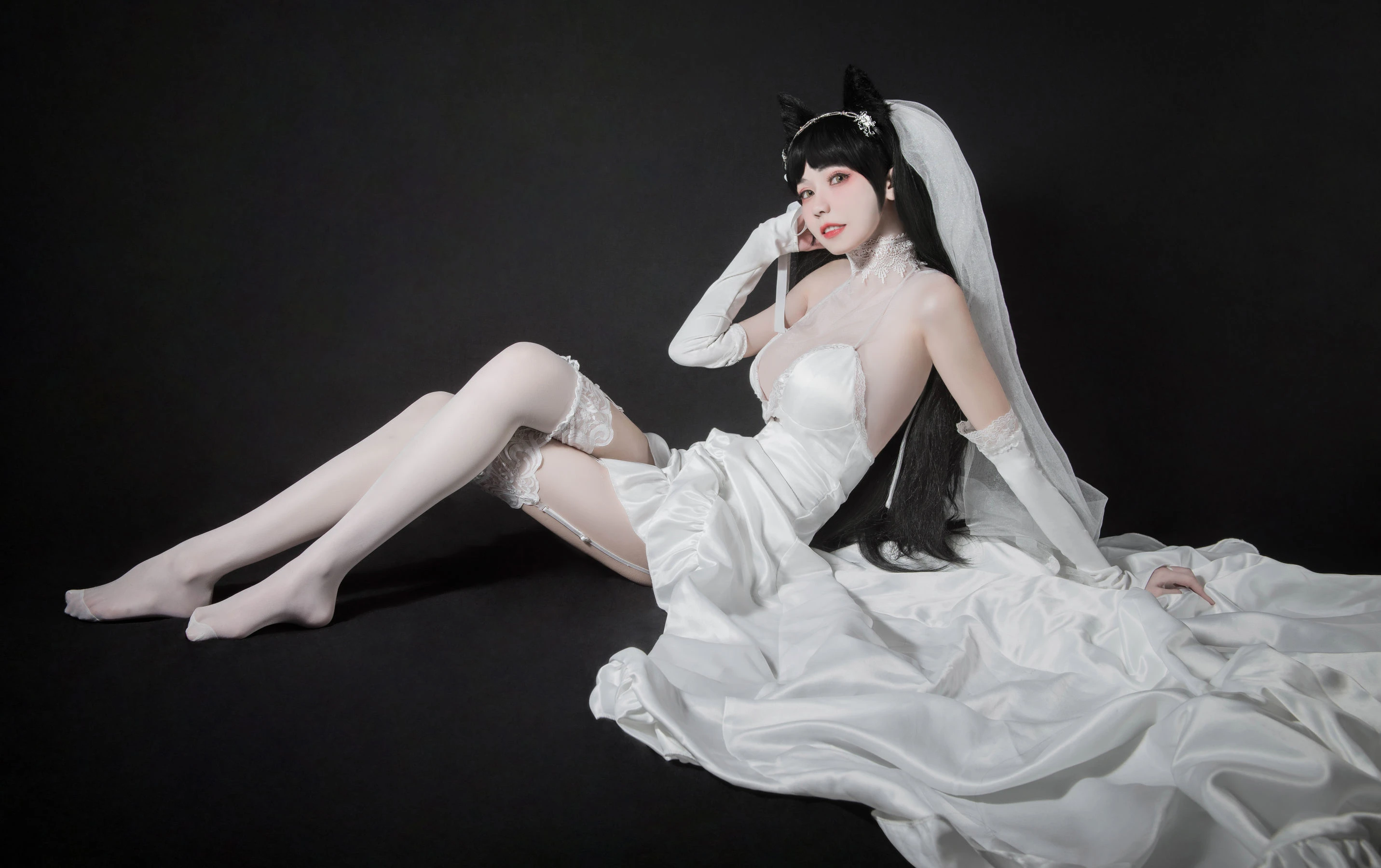 小妖精你的负卿 – 爱宕花嫁插图3