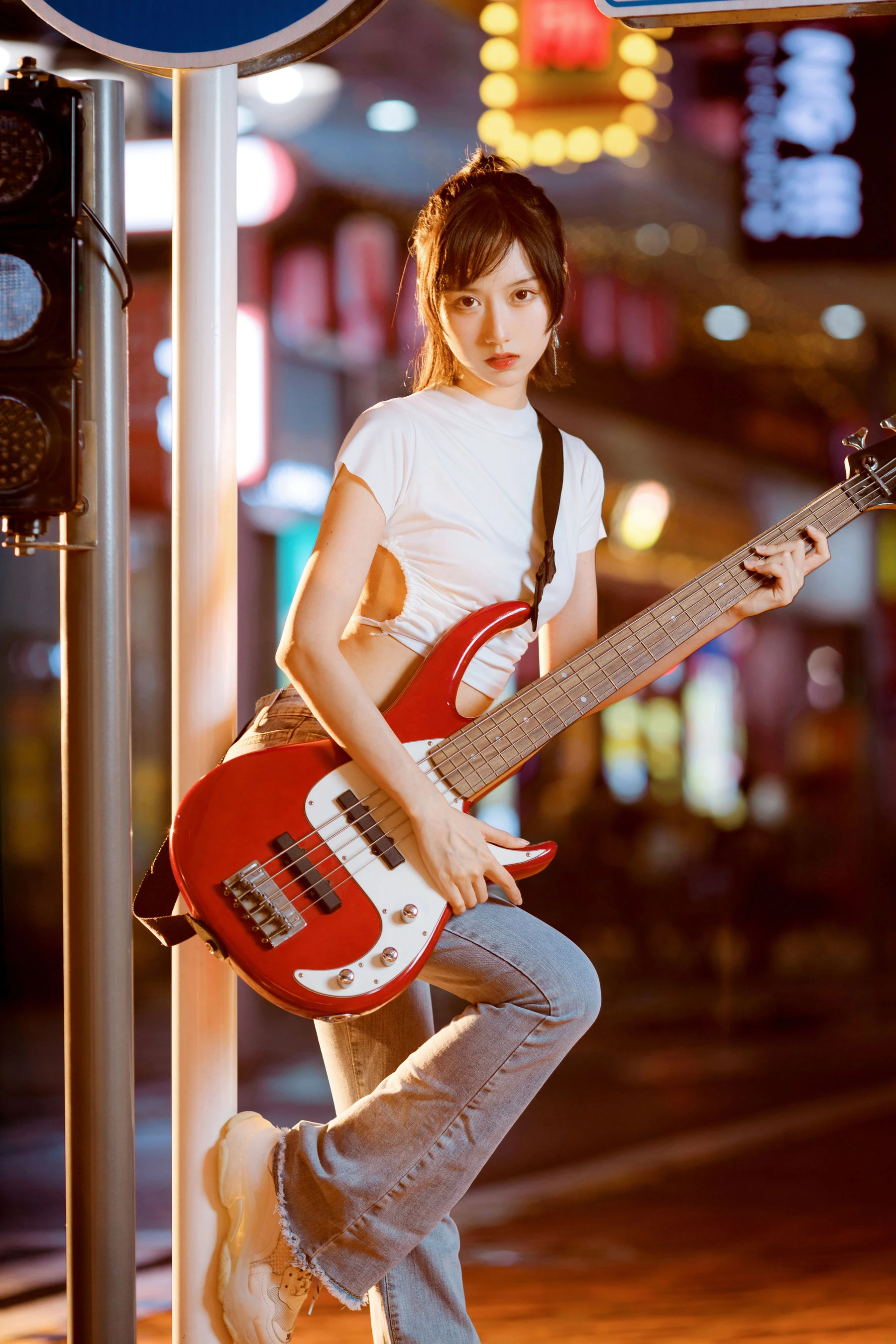 萌系小姐姐木绵绵OwO – 贝斯与妹妹2插图1