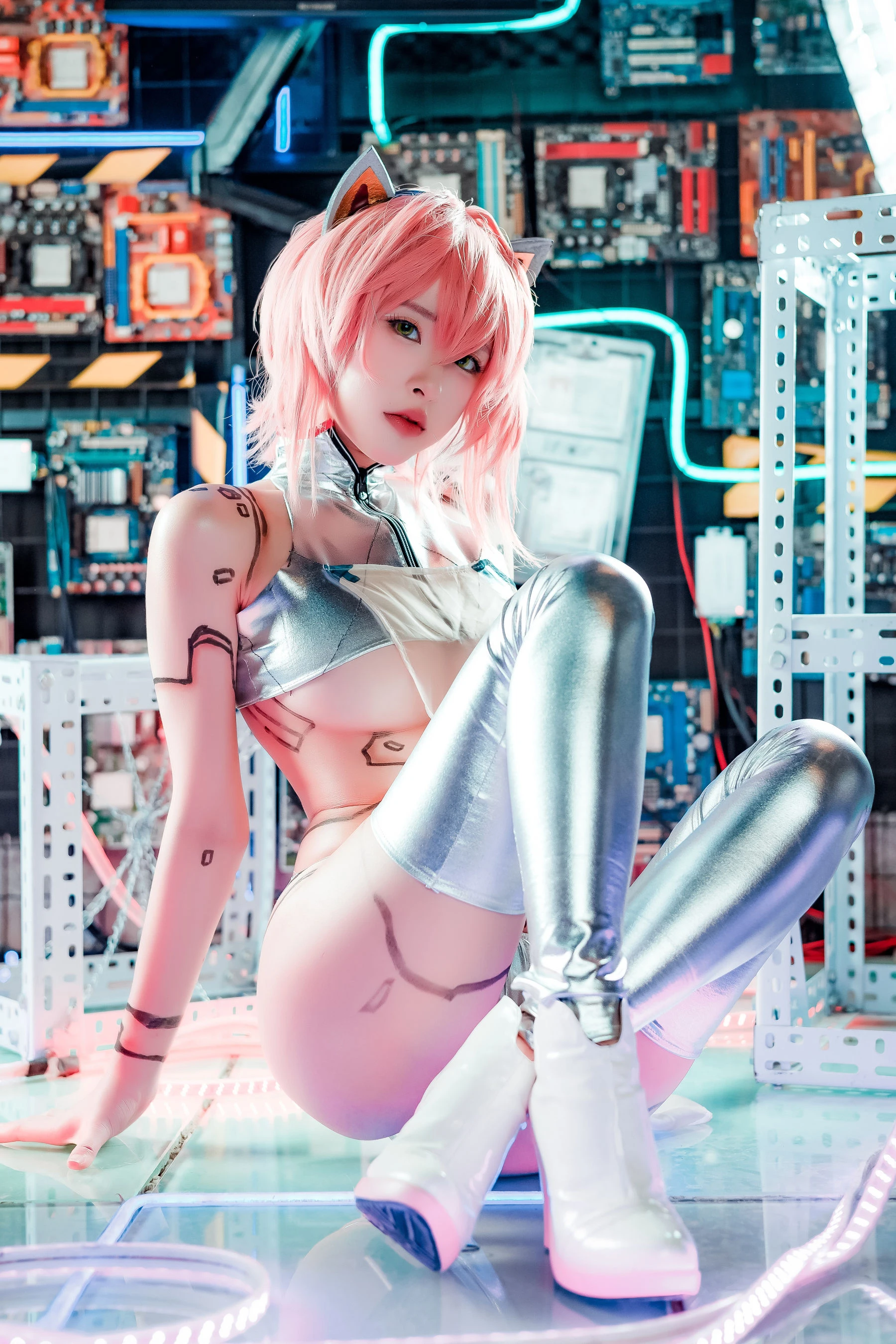 尤物清水由乃 – 泰丝机娘插图5