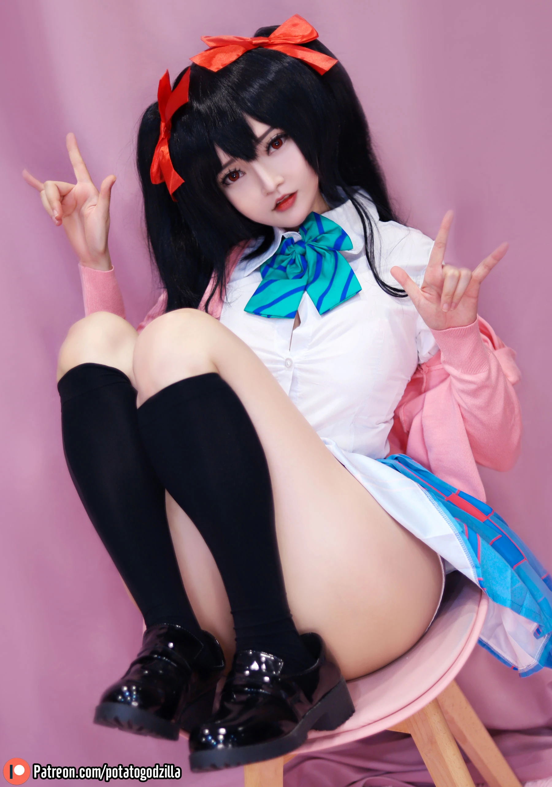 Coser小姐姐Potato Godzilla – Nico Yazawa插图1