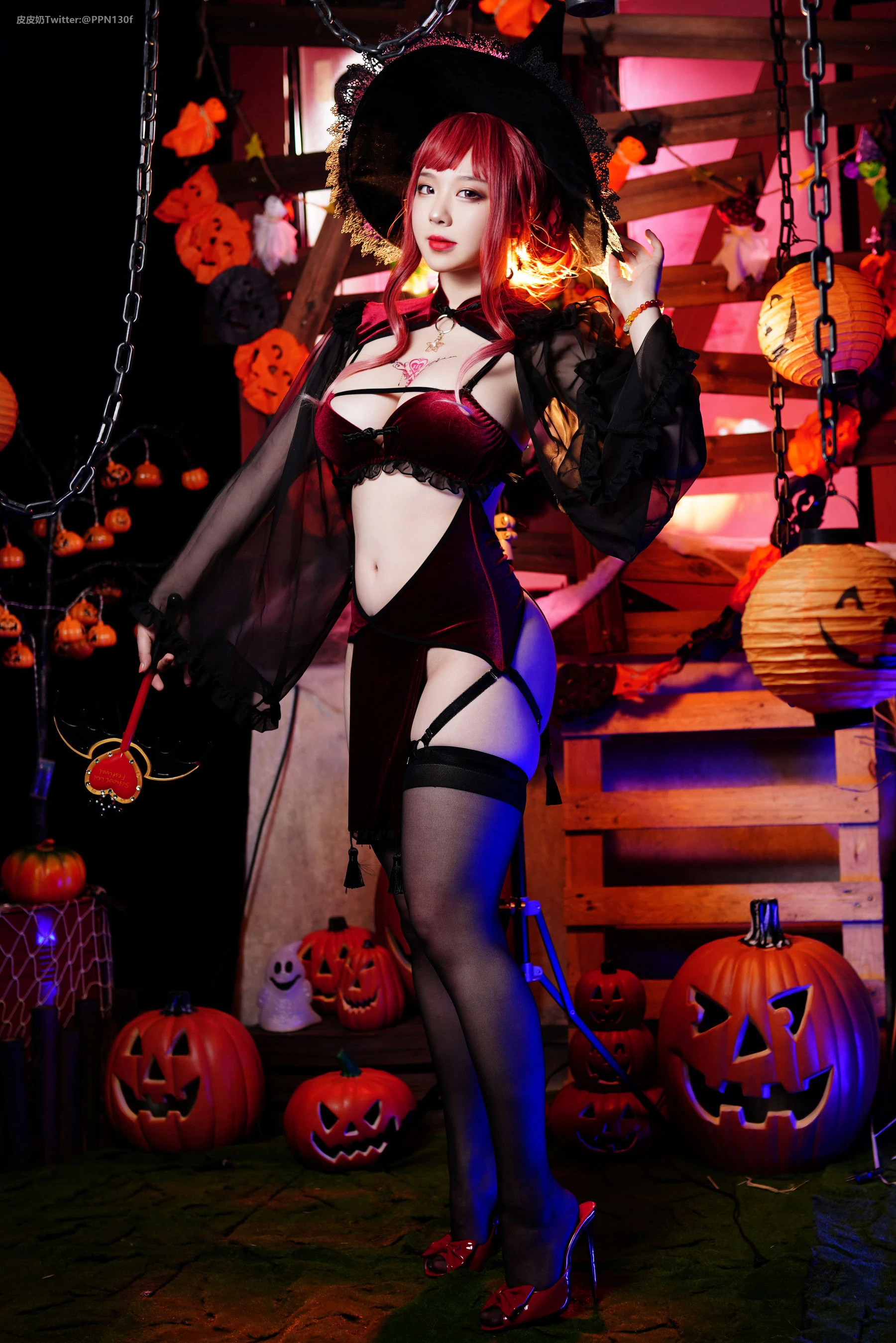 皮皮奶可可爱了啦 – 万圣节女巫插图1