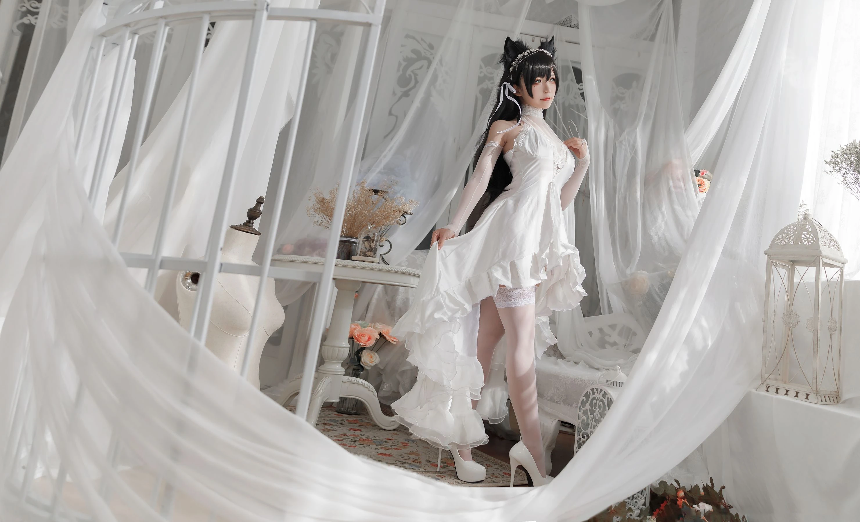 动漫博主樱落酱w – 爱宕花嫁插图2