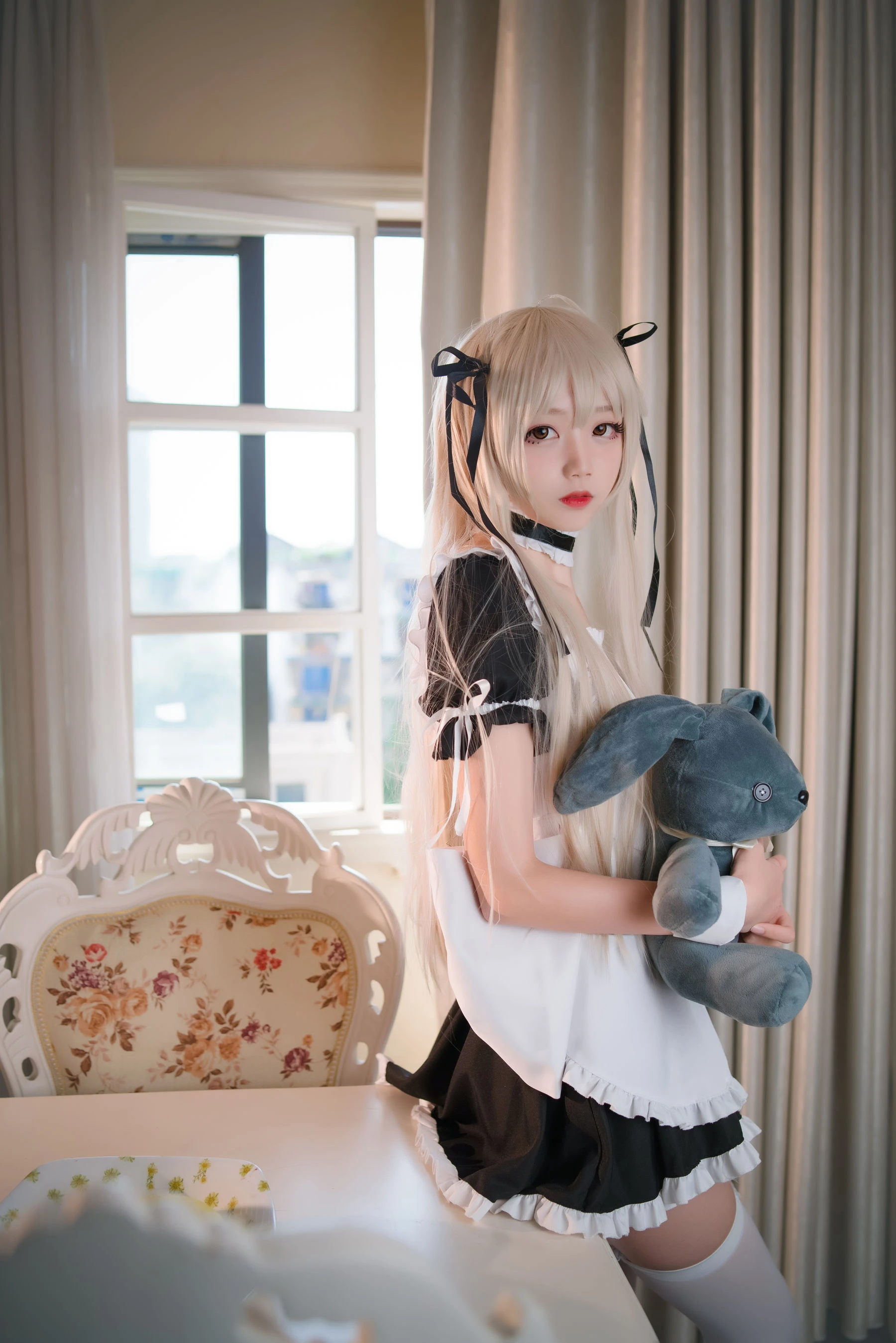 清纯少女五更百鬼 穹妹女仆|图集秀