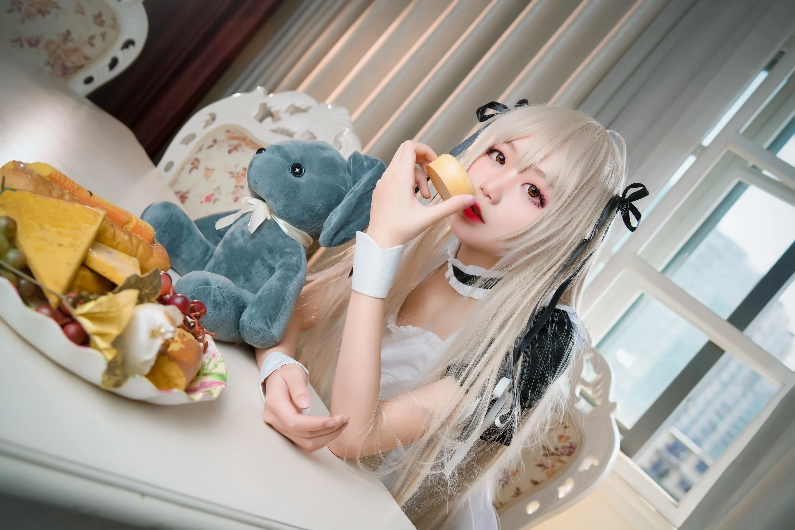 清纯少女五更百鬼 穹妹女仆插图1