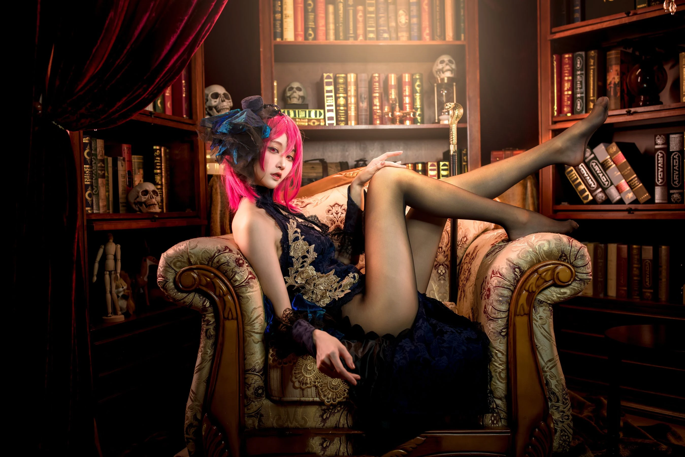 COS萌妹沧霁桔梗 – 黑太子插图3