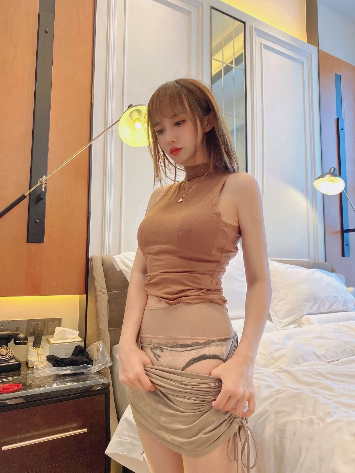 斗鱼米线线sama – 丝袜少妇诱惑系列插图5