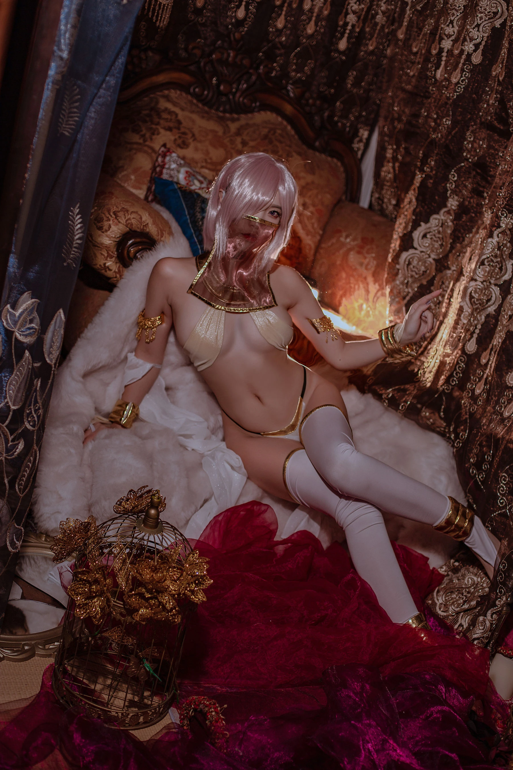 人气Coser二佐Nisa – fate玛修舞娘插图3