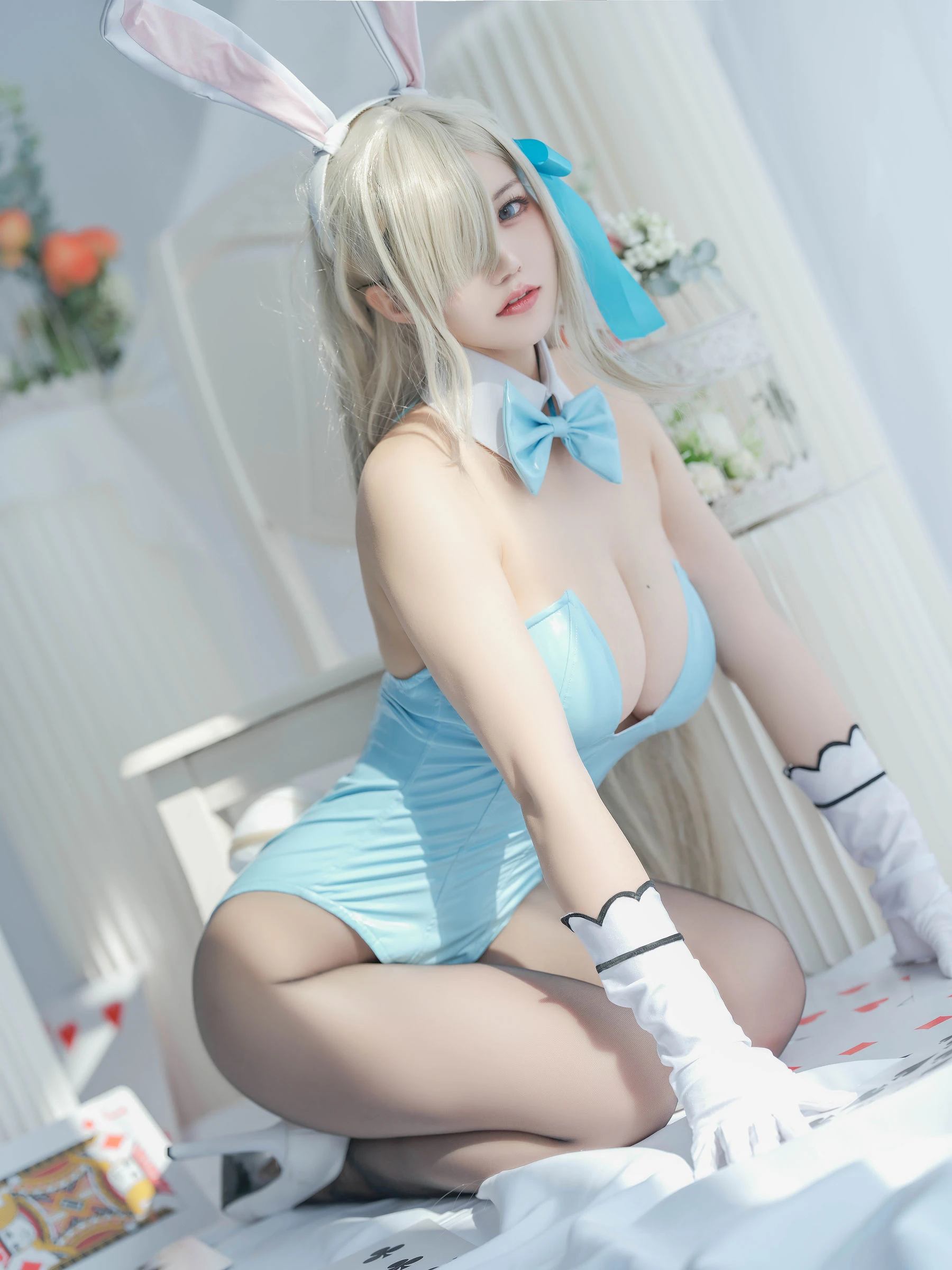 动漫博主小仓千代w – 明日奈 兔女郎插图1