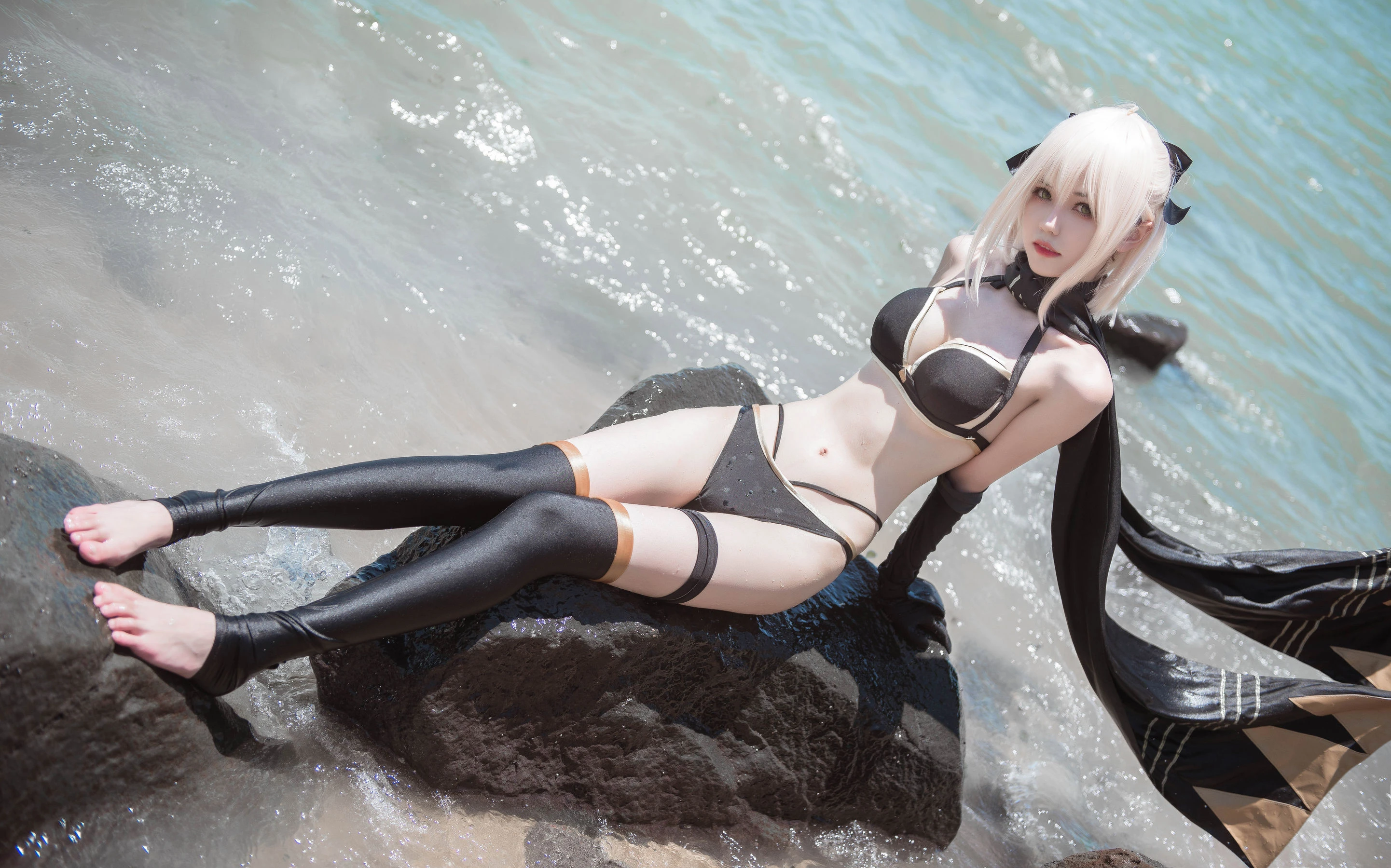 小妖精你的负卿 – 冲田总司泳装插图5