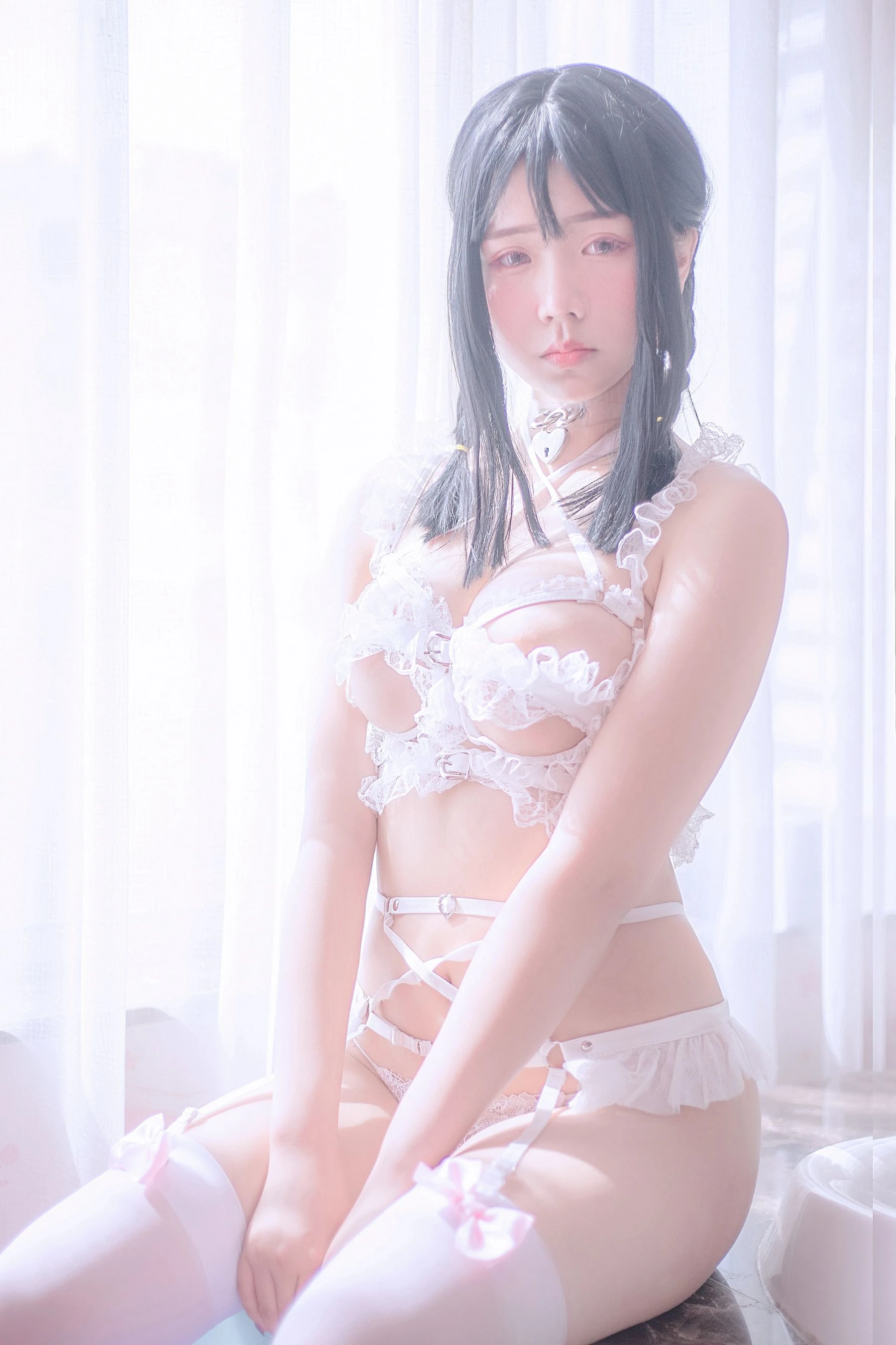 微博妹子 汐 – 束缚插图2