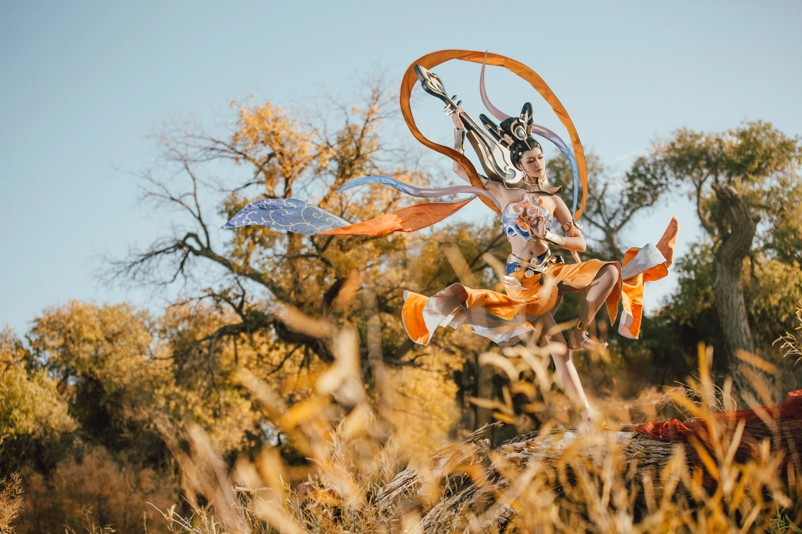 人气coser戚顾儿MIKI 王者荣耀 杨玉环插图5