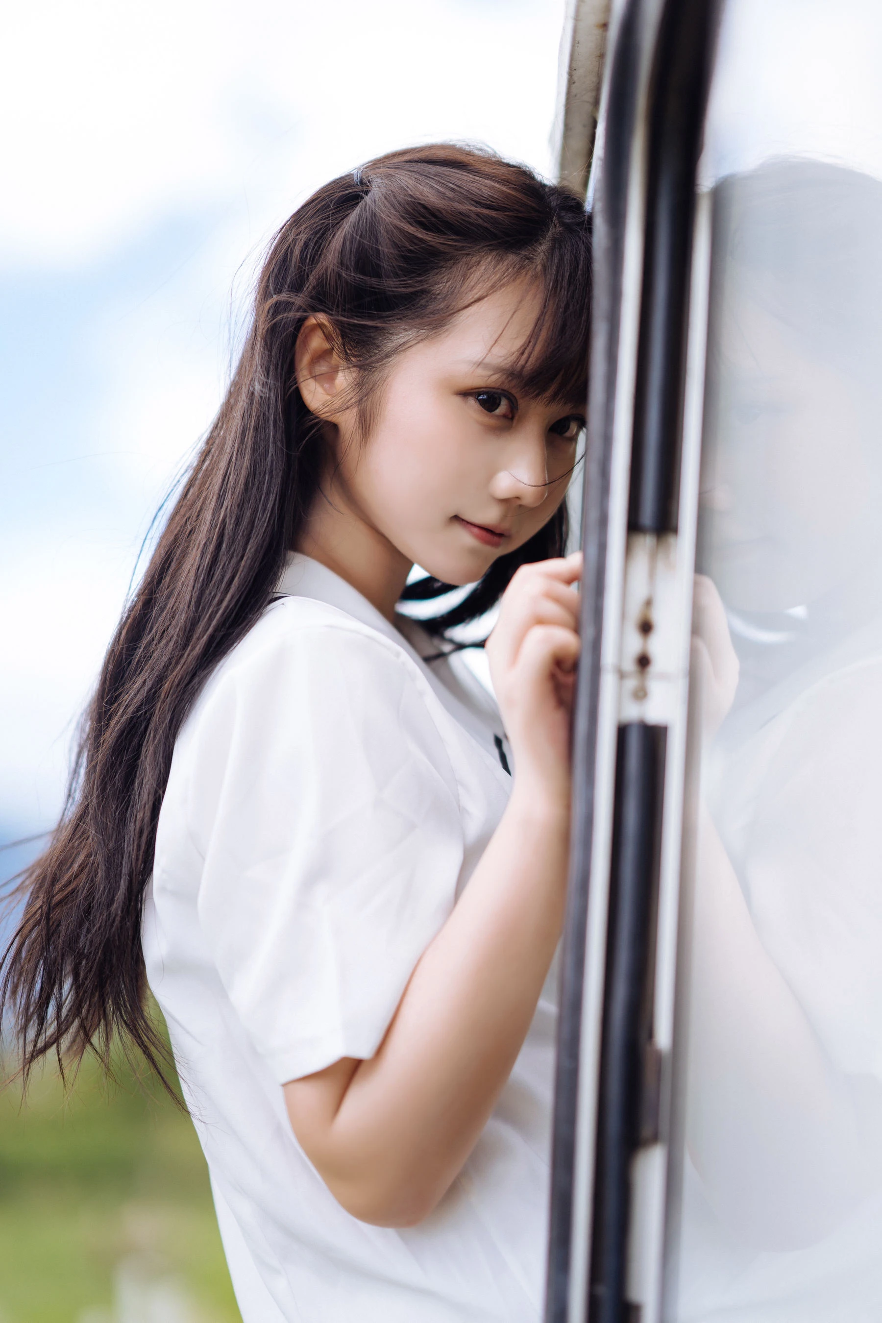 微博福利姬镜酱 – 静夏之JK少女插图2