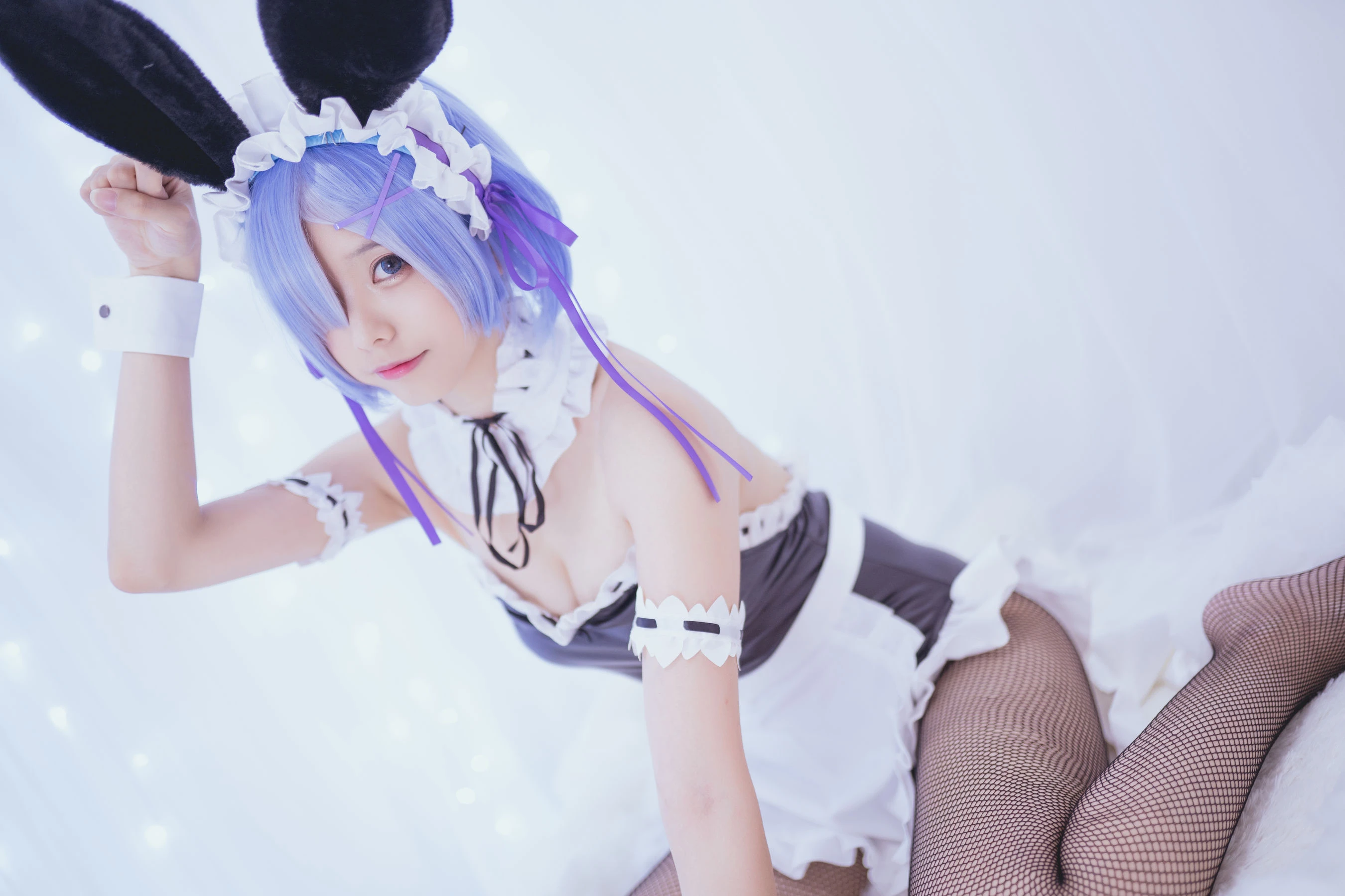 萌系小野妹子w 蕾姆 兔女郎插图1