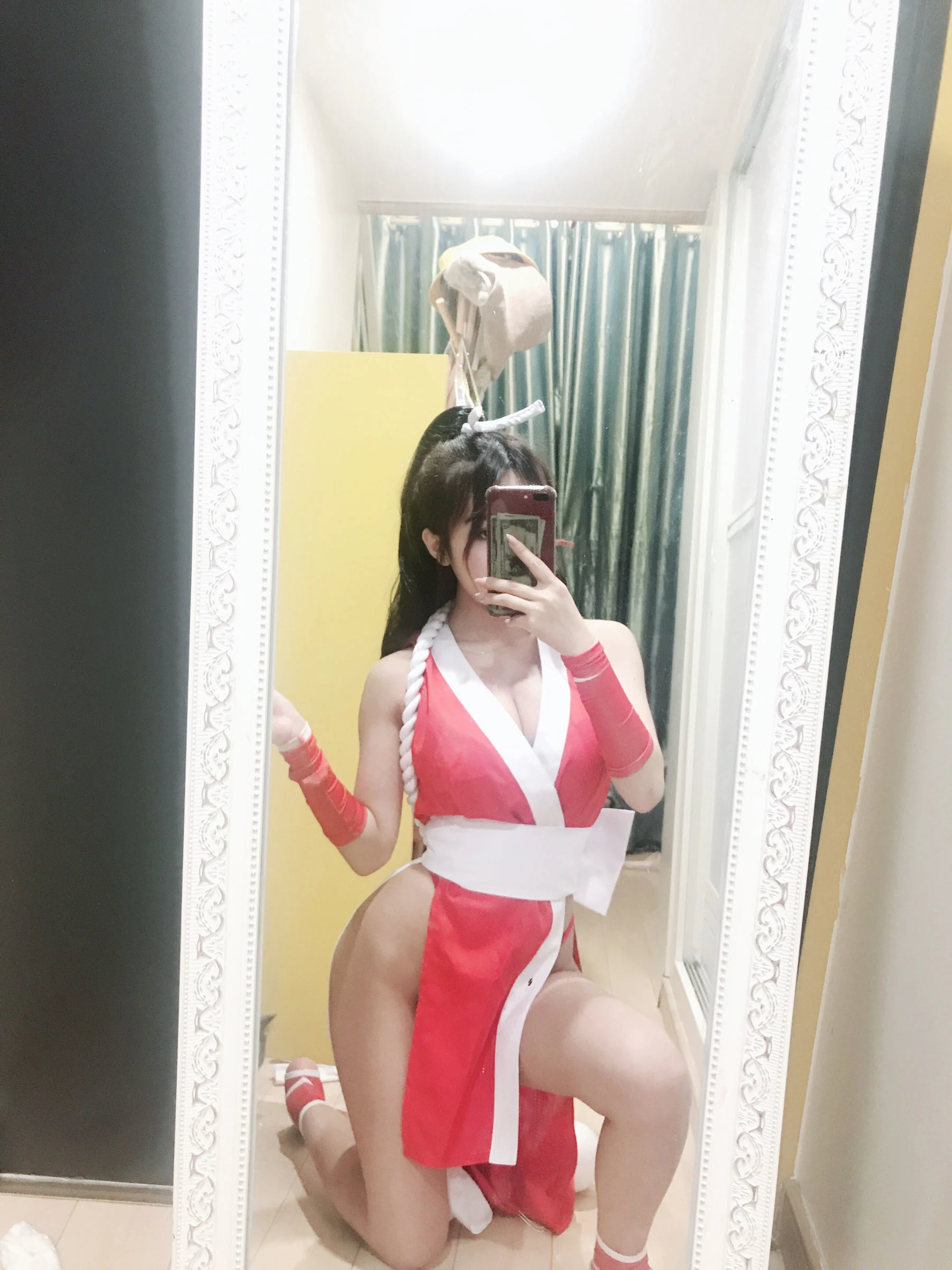 鬼畜瑶 – 不知火舞自拍插图1