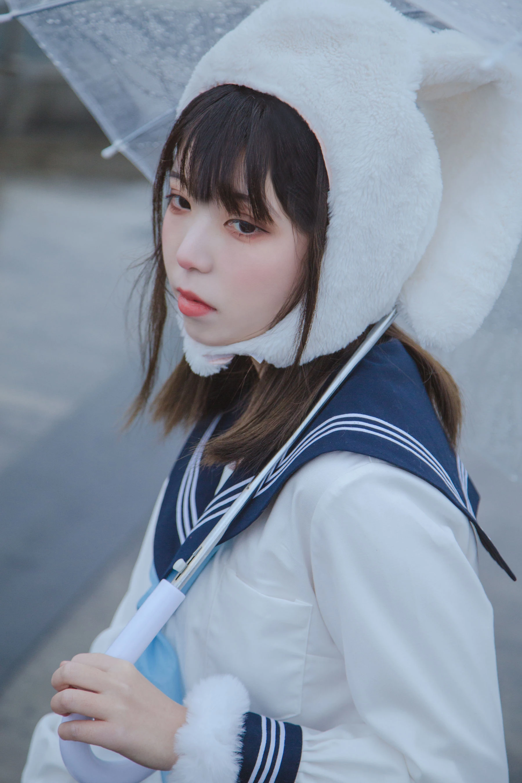 可爱妹子Fushii_海堂 – 兔兔头插图4