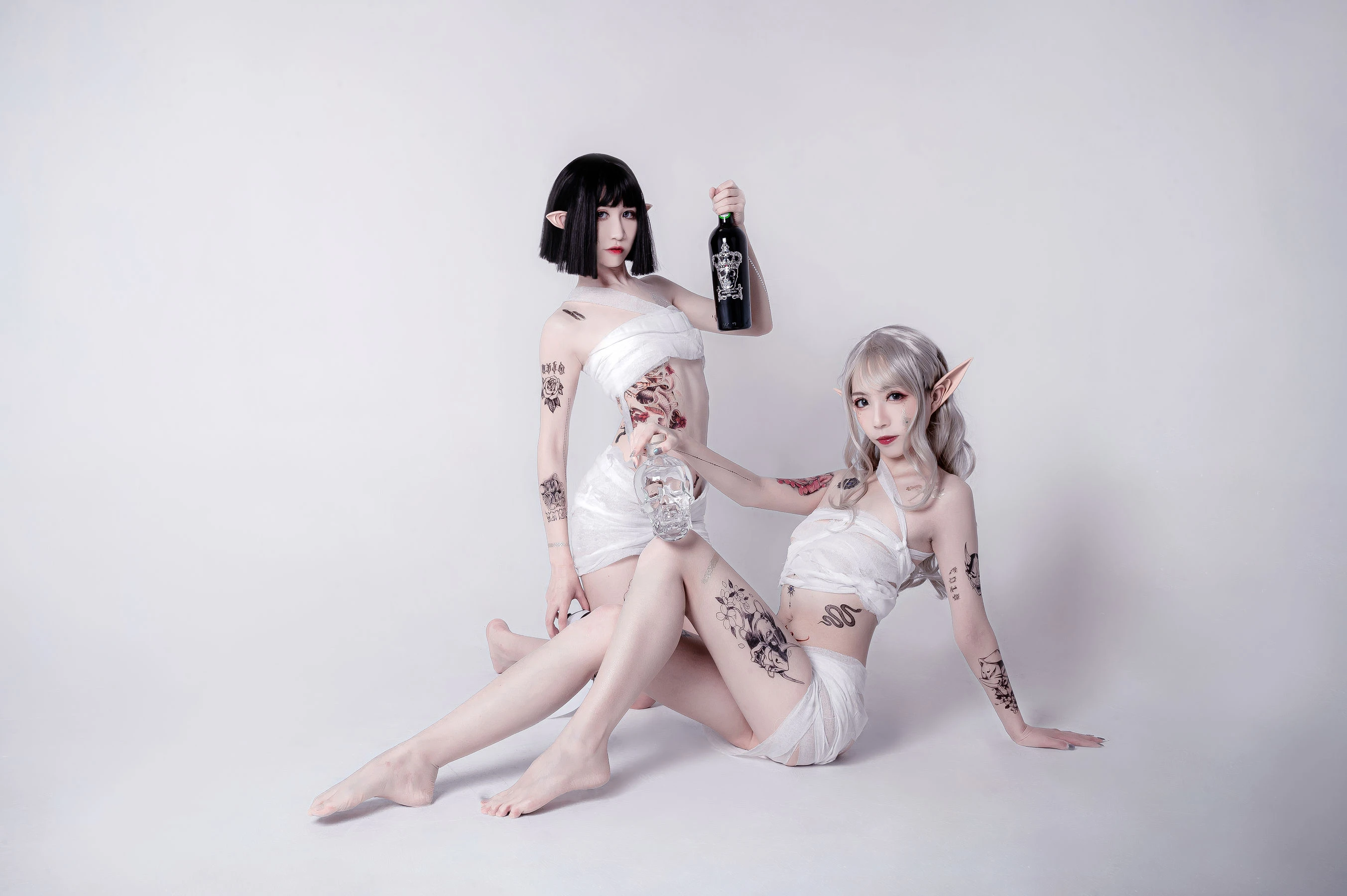 动漫博主阮邑_Fairy – 绑带和武士插图1