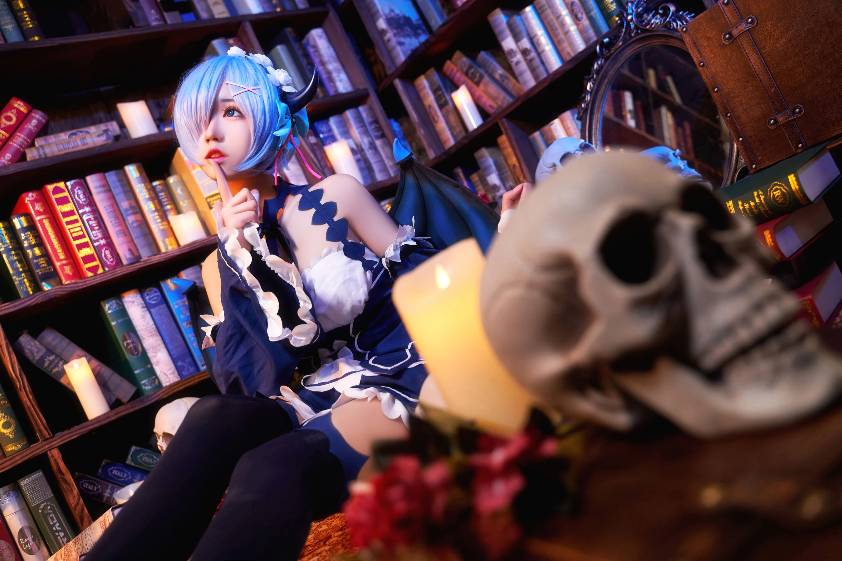 猫君君MaoJun – 雷姆小恶魔插图1