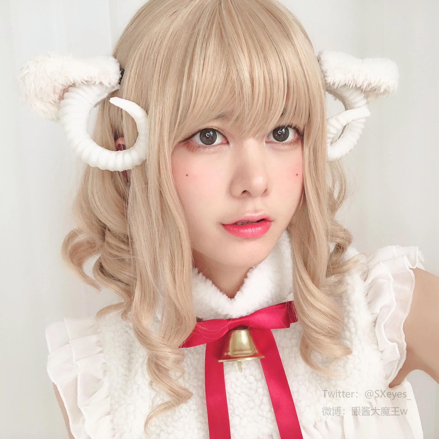 萌妹子眼酱大魔王w – 羊咩咩插图2