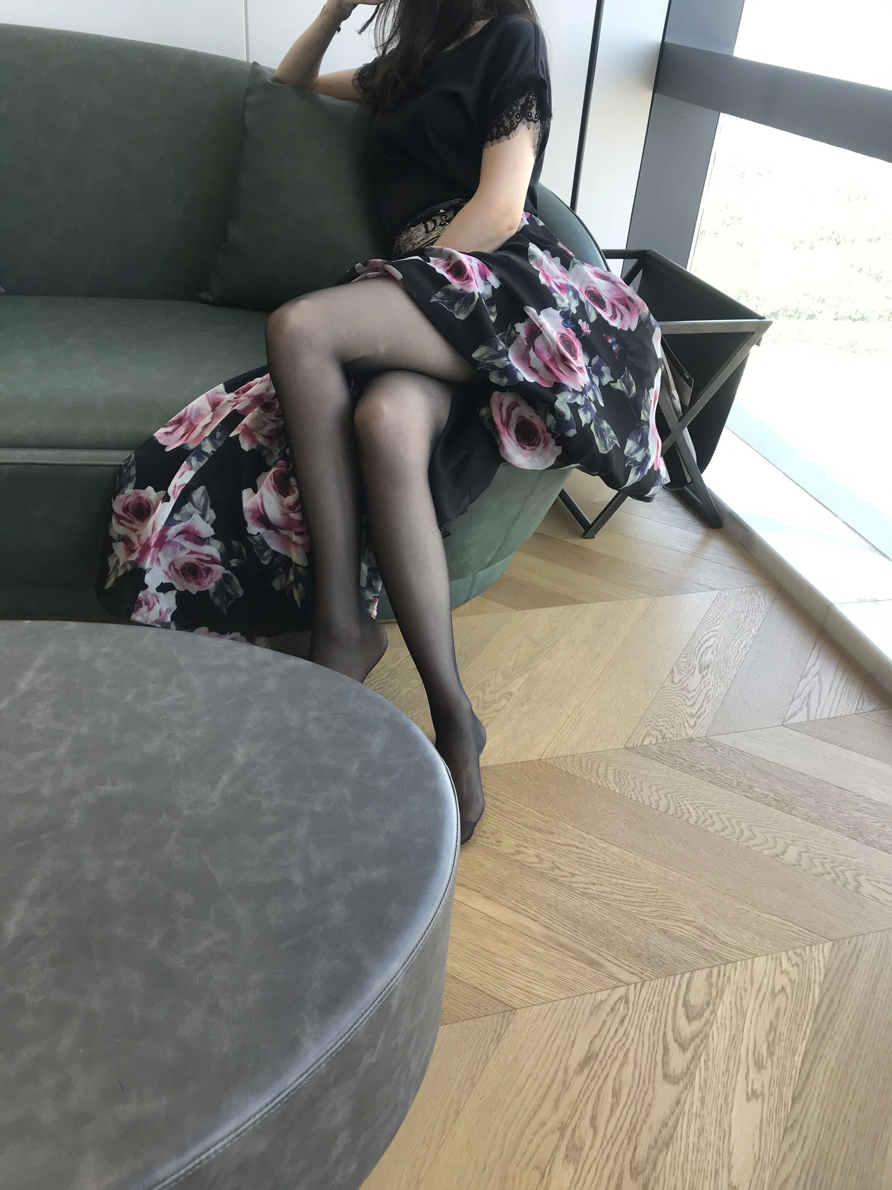 丝足博主麋鹿_Monroe 2020.08.07 奔放牡丹插图1