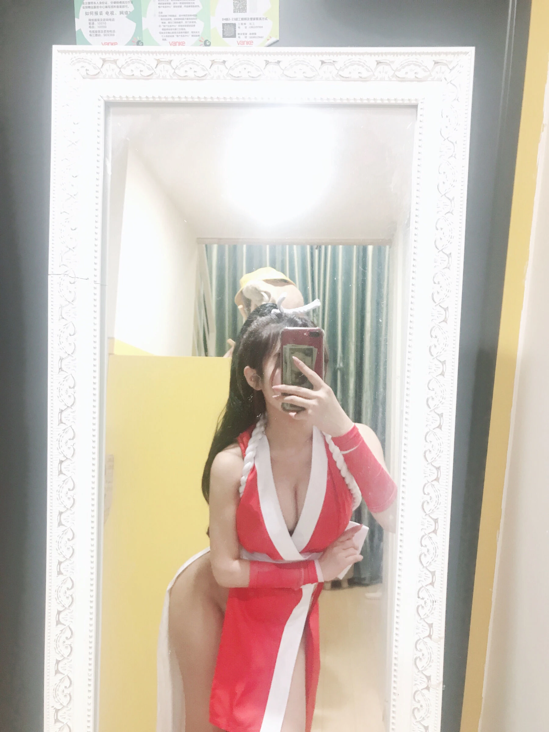 鬼畜瑶 – 不知火舞自拍插图5