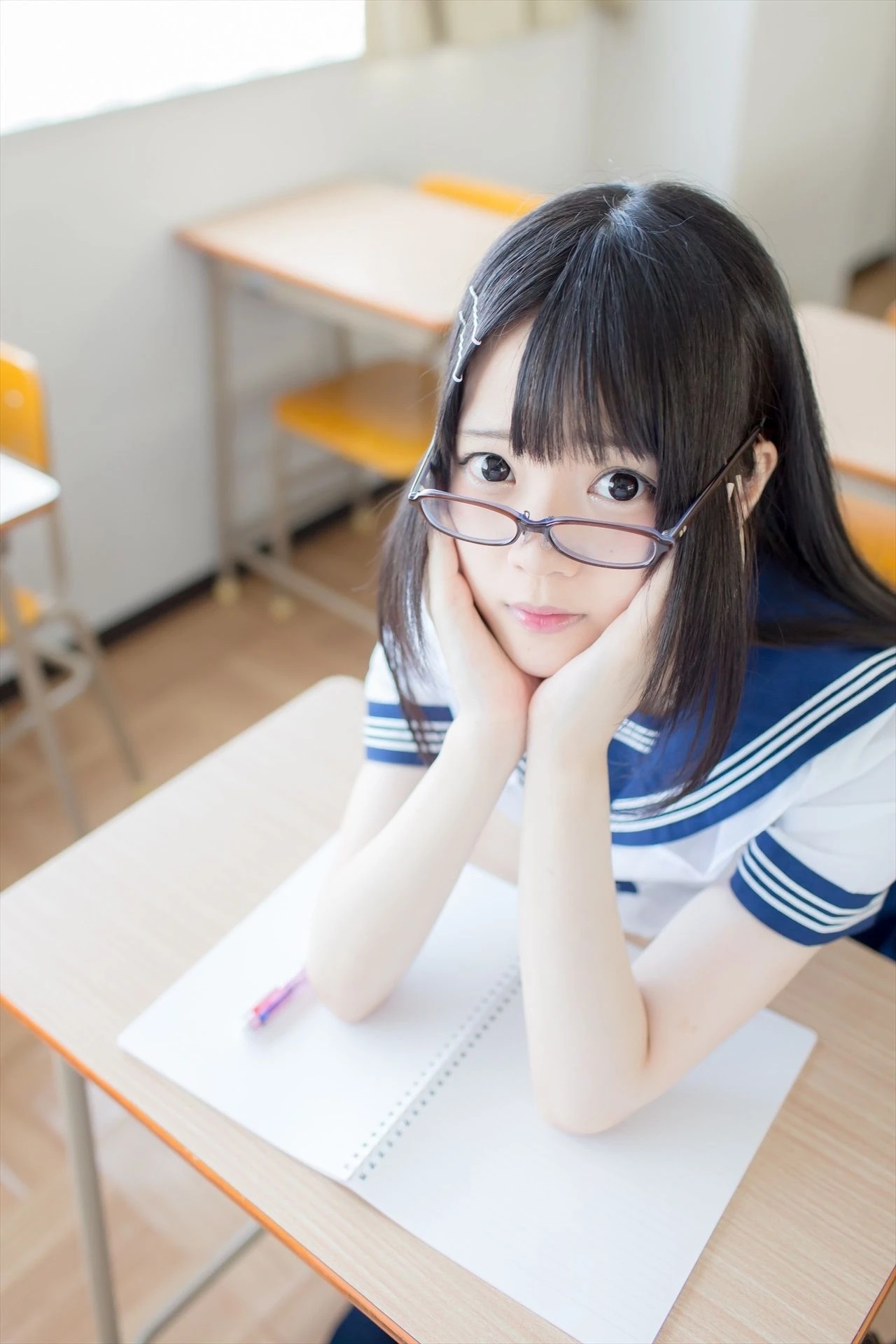 [まきろん。]君夏 – 君と僕の夏休み 紺スク插图3