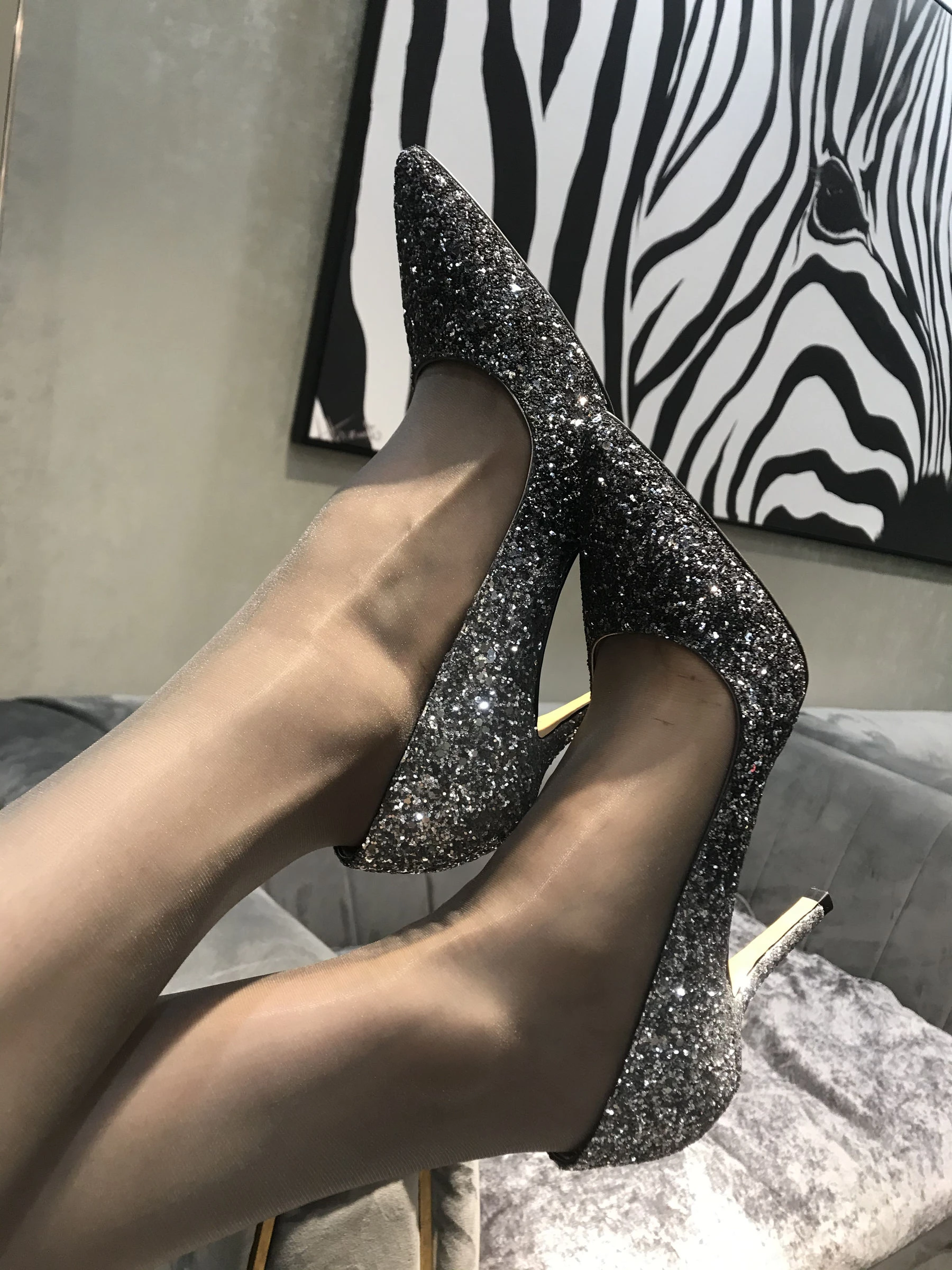 丝足博主麋鹿_Monroe 2020.05.14 名媛黑丝插图6