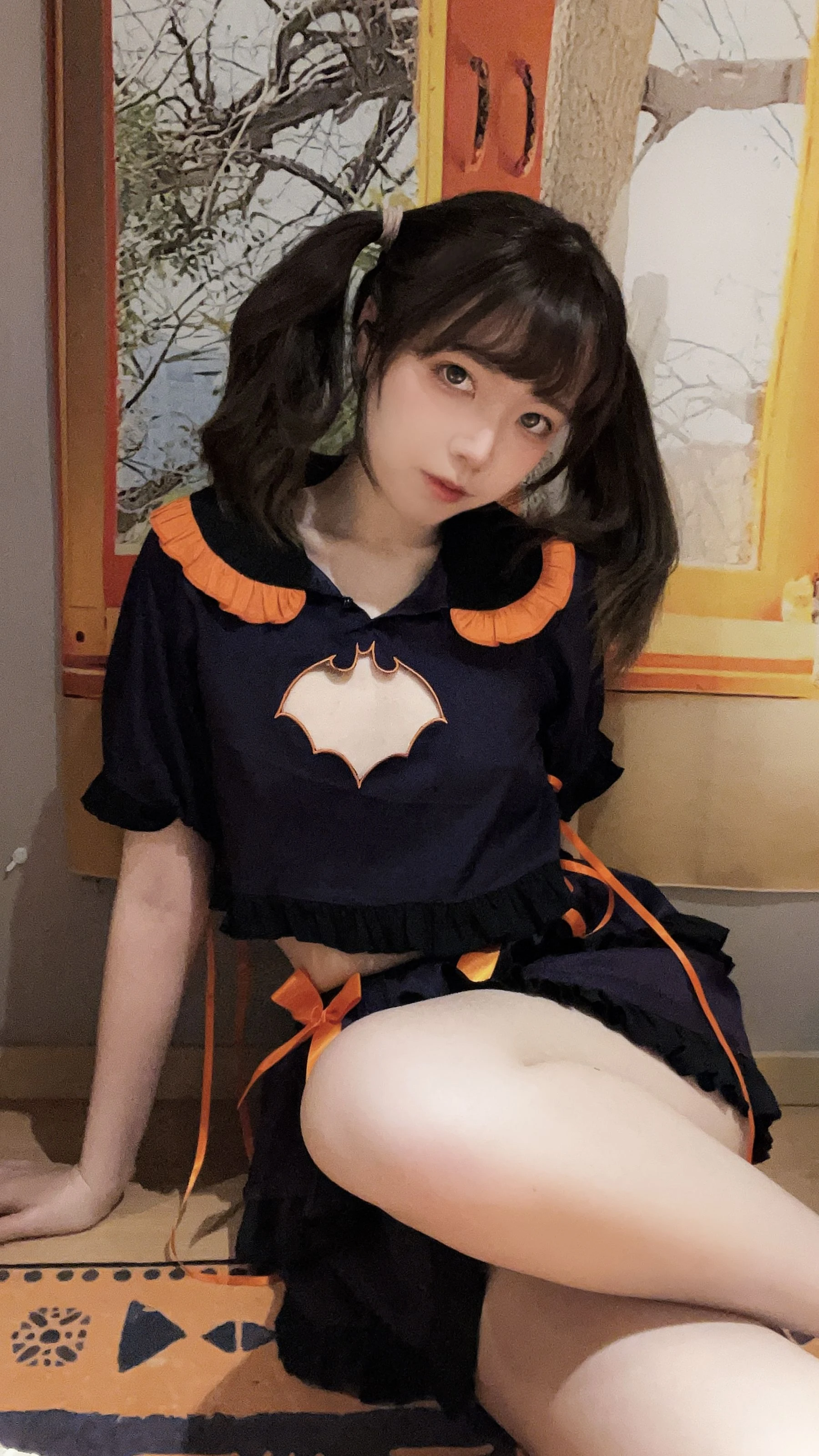 可爱妹子Fushii_海堂 – 万圣节插图1