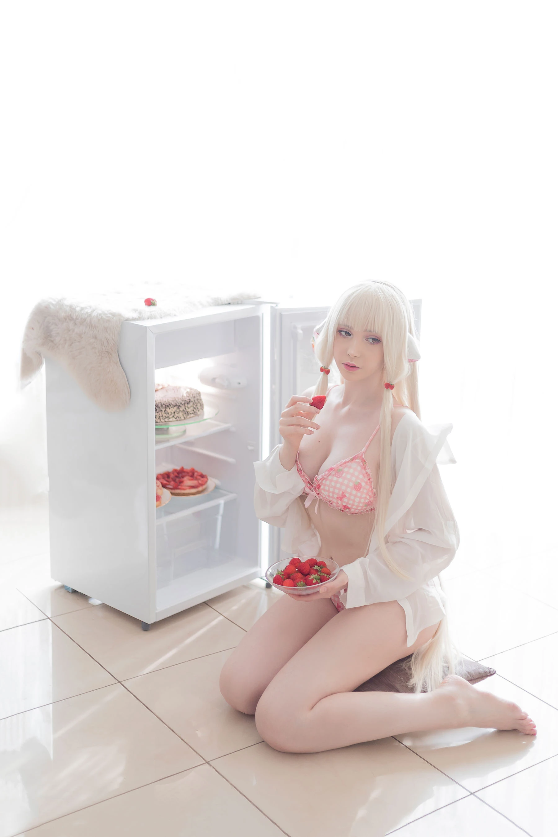 国外美女SayaTheFox – 赛亚矩阵空间忍者杀手插图1