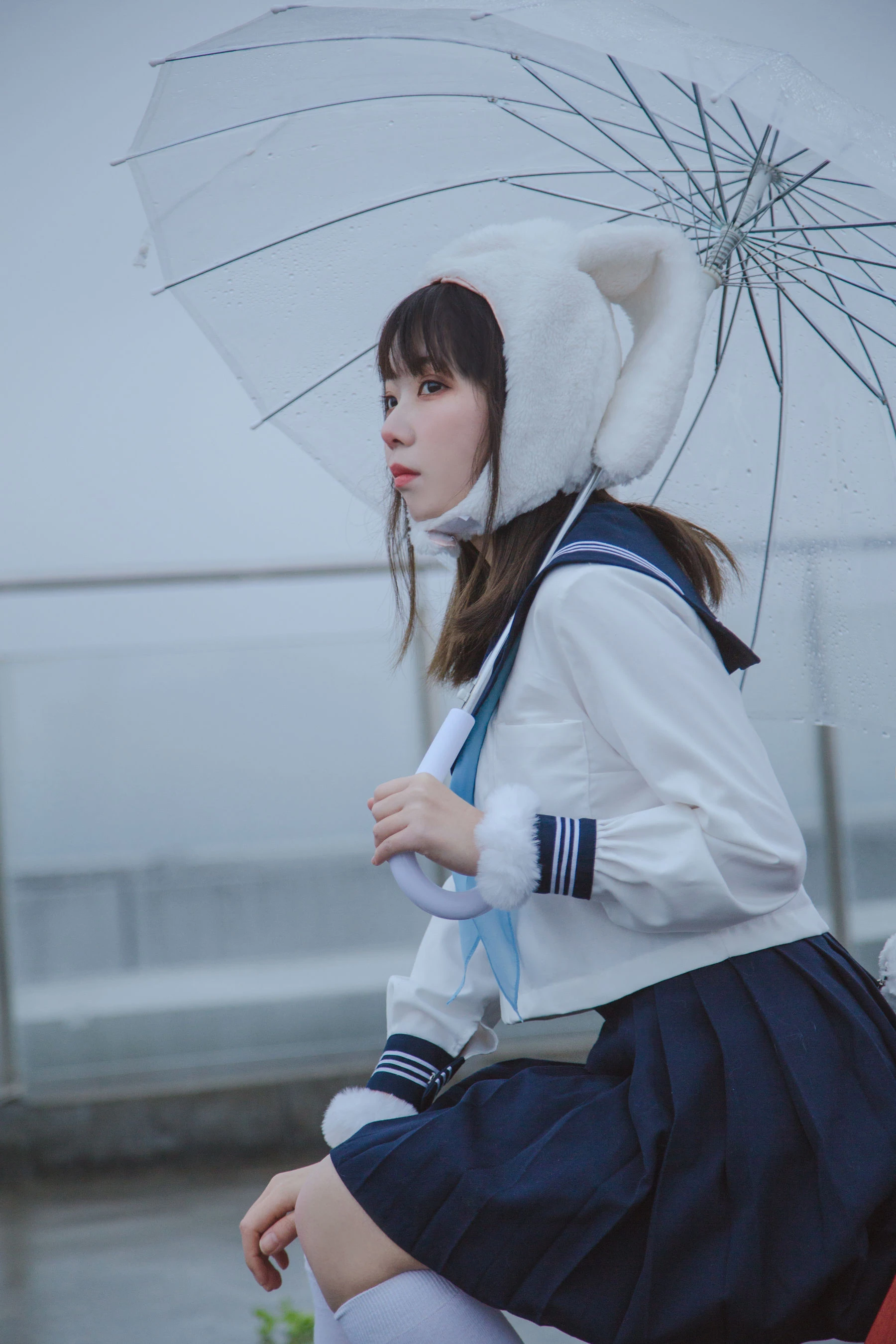 可爱妹子Fushii_海堂 – 兔兔头插图3