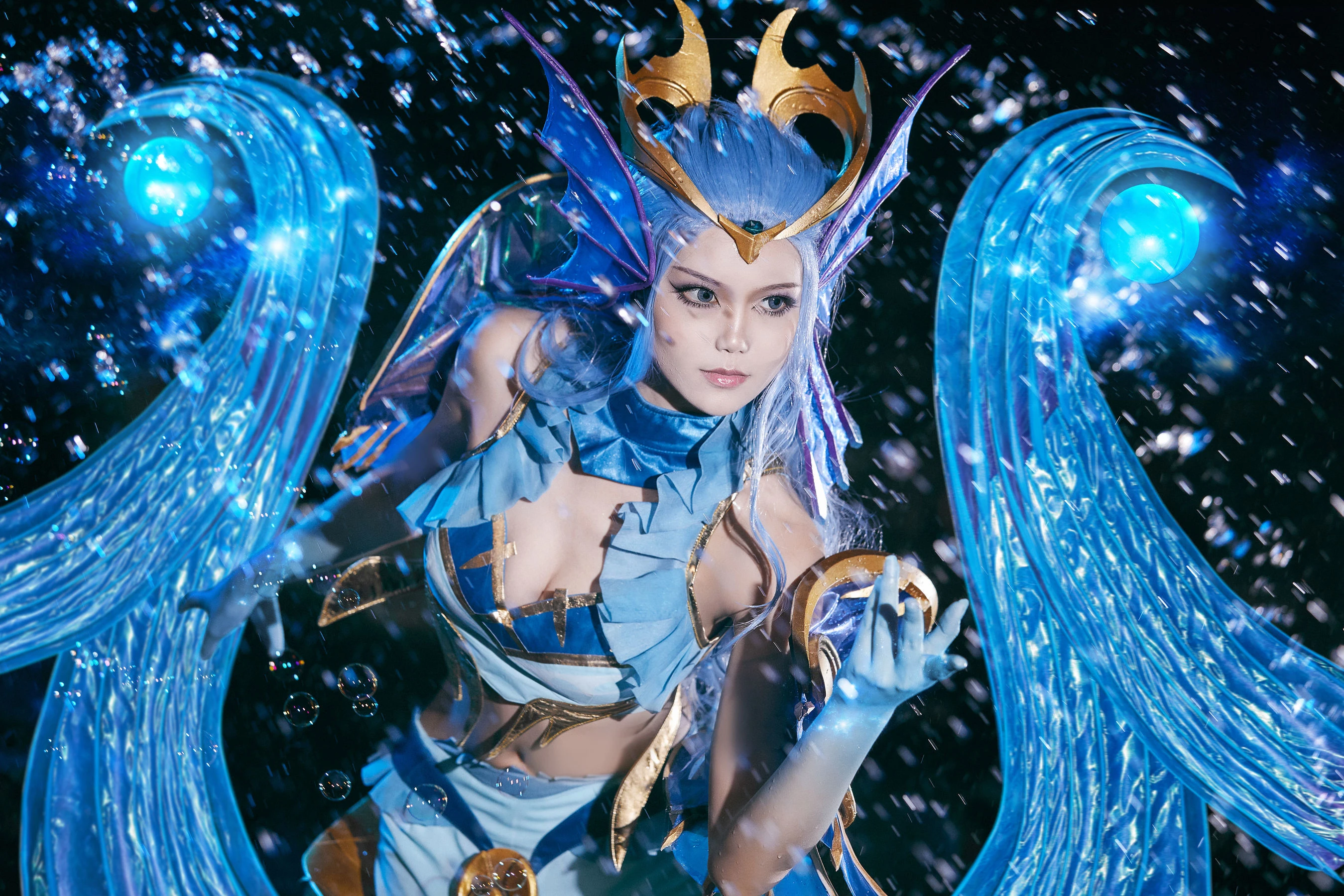 人气coser戚顾儿MIKI 王者荣耀 武则天海洋之心插图2