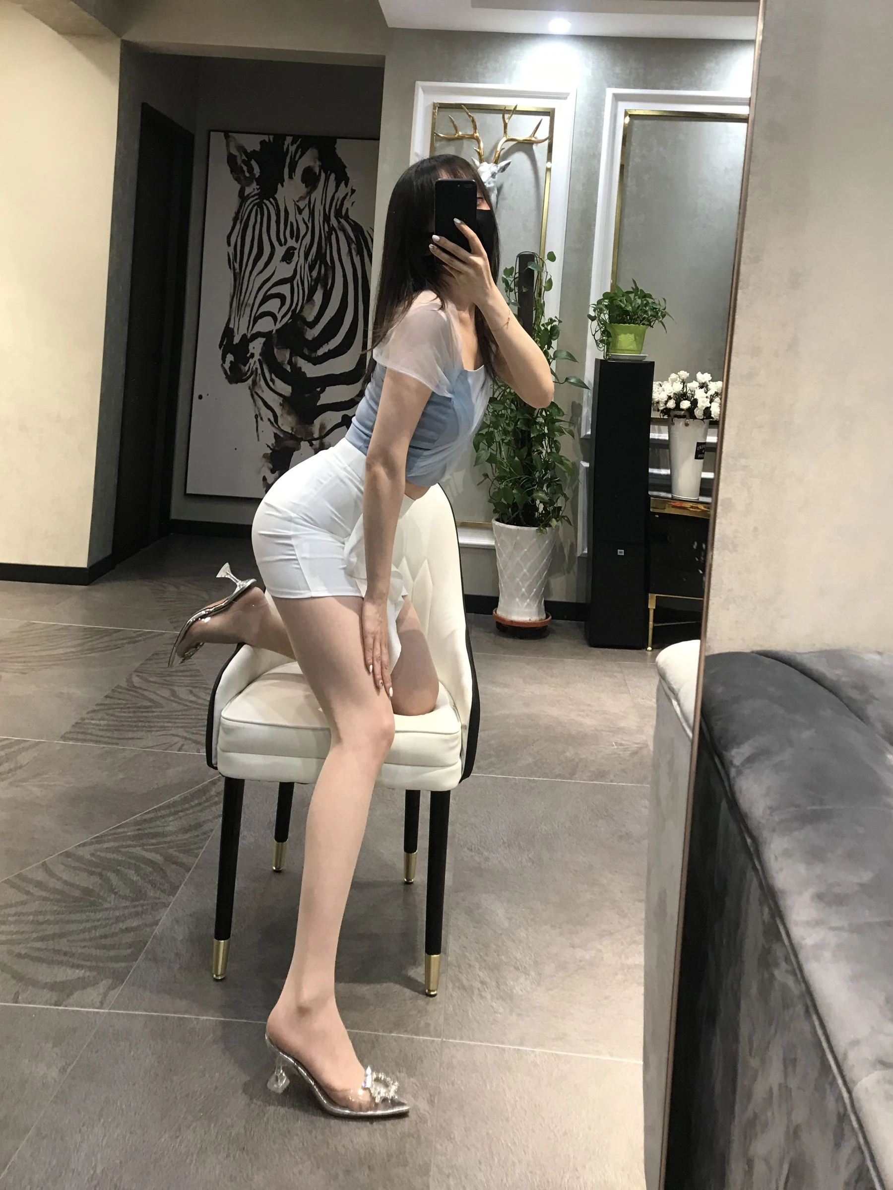 丝足博主麋鹿_Monroe 2020.05.28 情趣自拍插图1