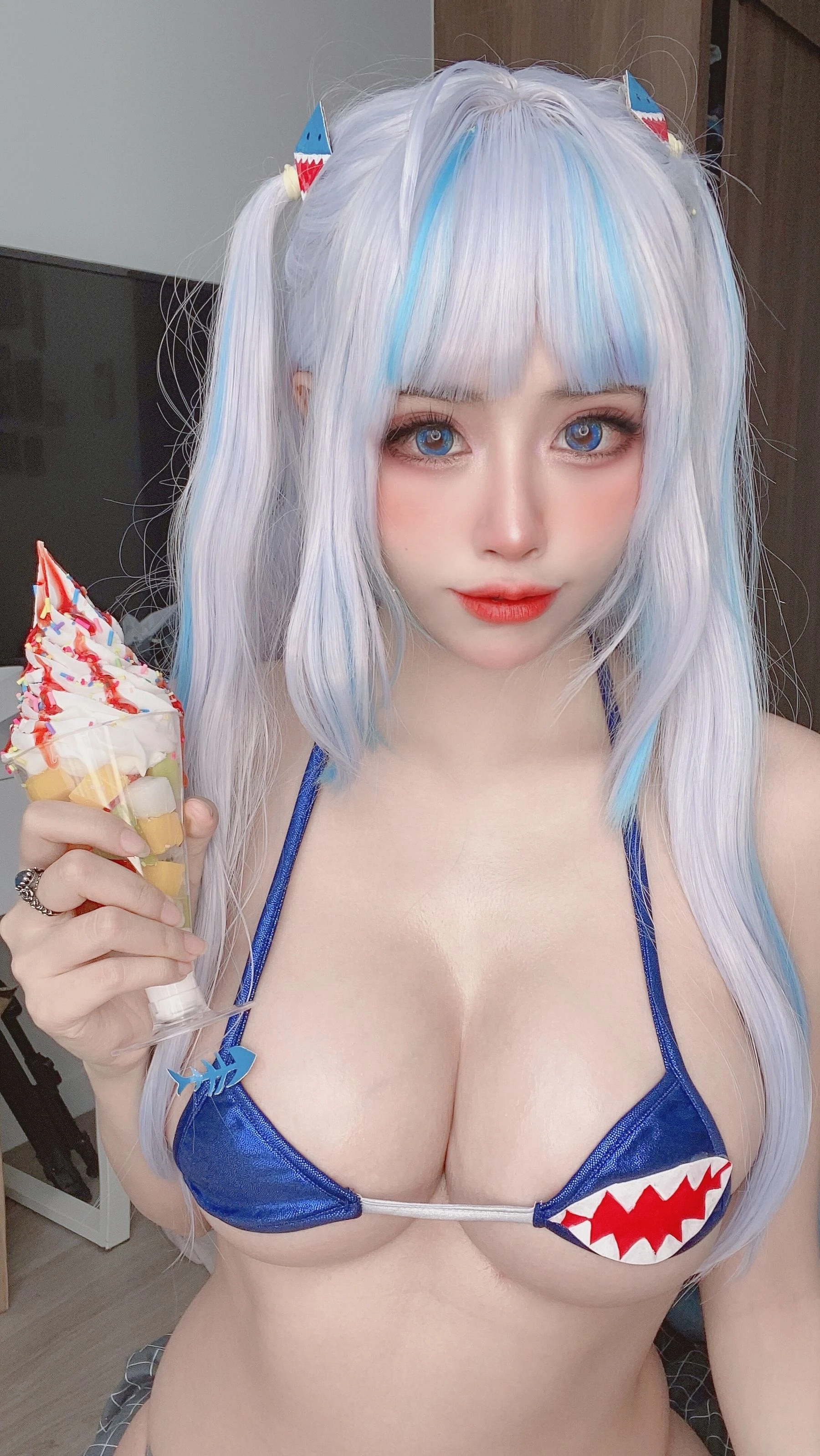 日本性感萝莉Byoru – Gura Selfies|图集秀