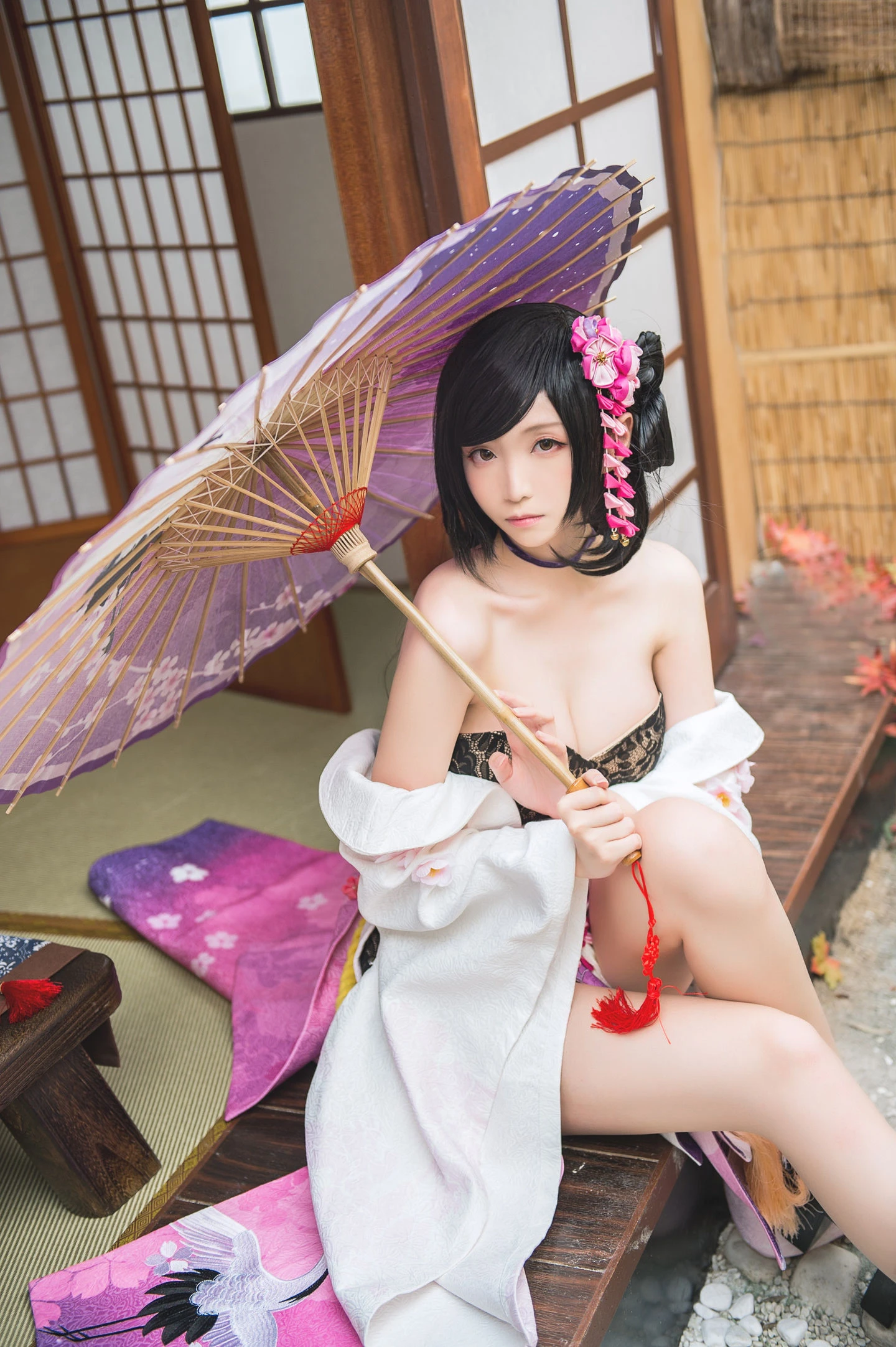 长腿Coser青青子Js – 镇魔曲夜樱+玉藻前插图7